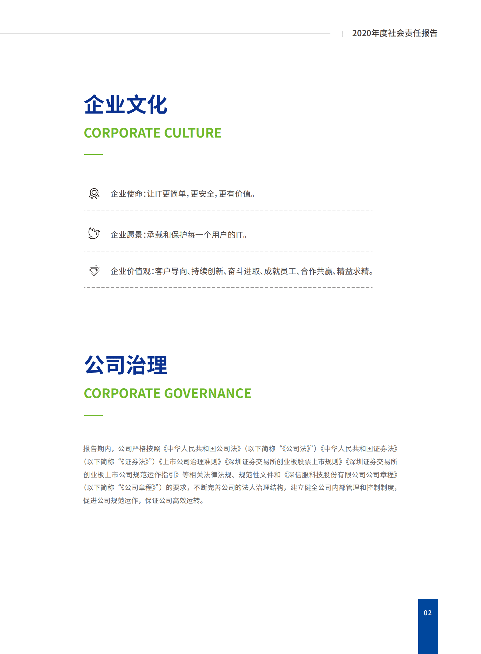 深信服科技股份有限公司2020年度社会责任报告.PDF 第3页