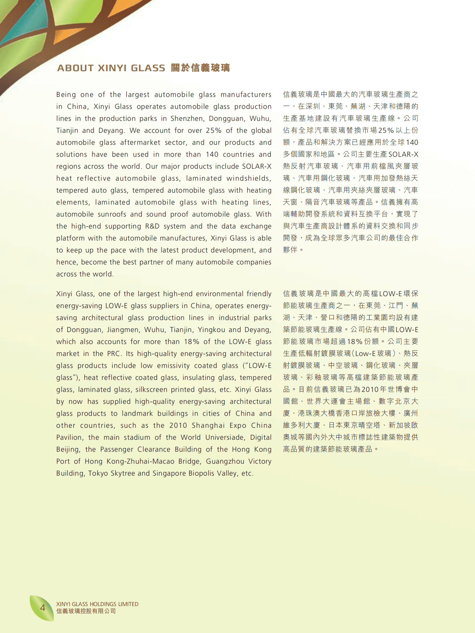 信义玻璃控股有限公司2018年环境、社会及管治报告.PDF 第5页