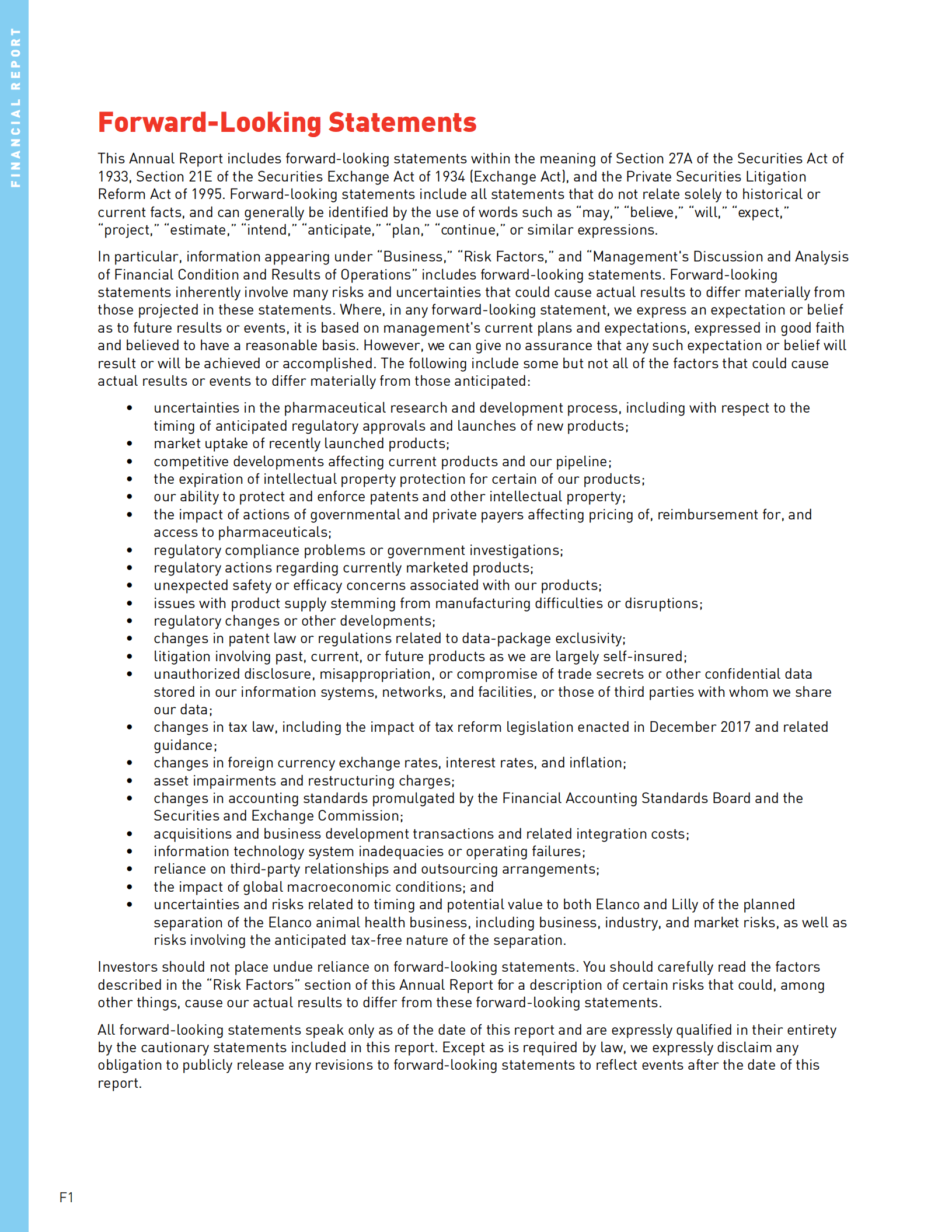 美国礼来公司（ELI LILLY）2018年年度报告（英文版）.pdf 第4页