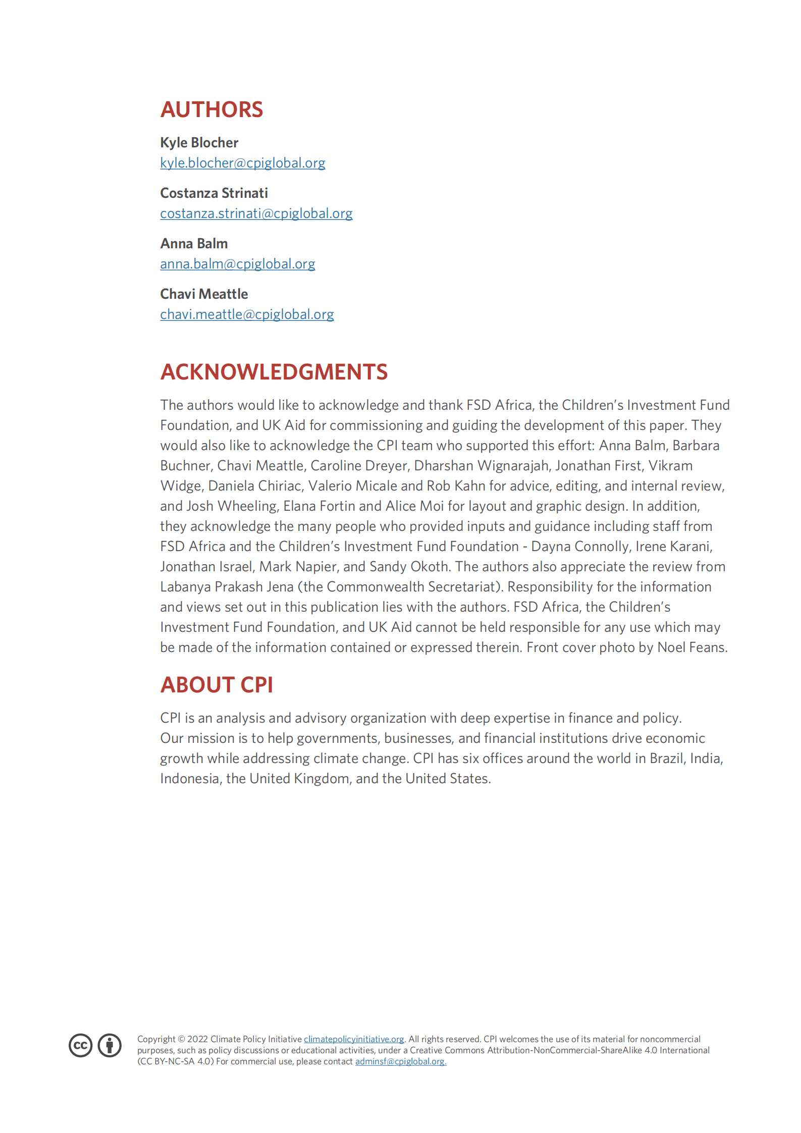 气候政策倡议组织（CPI）：2022年非洲气候金融创新分析报告（英文版）.pdf 第2页