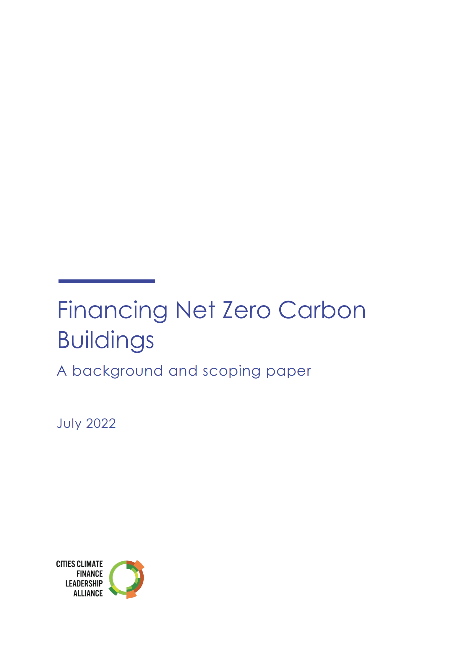 气候政策倡议组织（CPI）：2022年净零碳建筑融资分析报告（英文版）.pdf 第1页