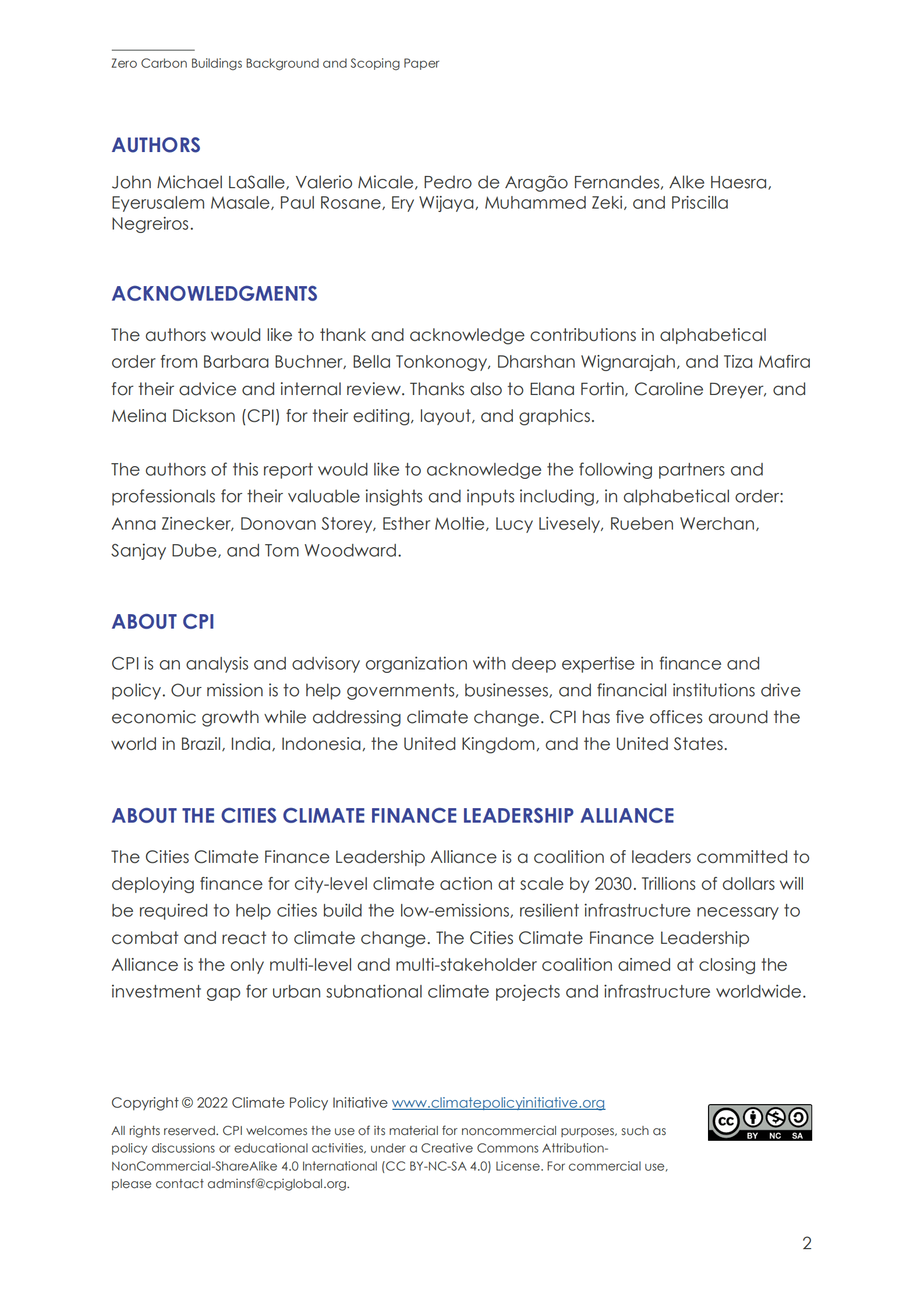气候政策倡议组织（CPI）：2022年净零碳建筑融资分析报告（英文版）.pdf 第2页