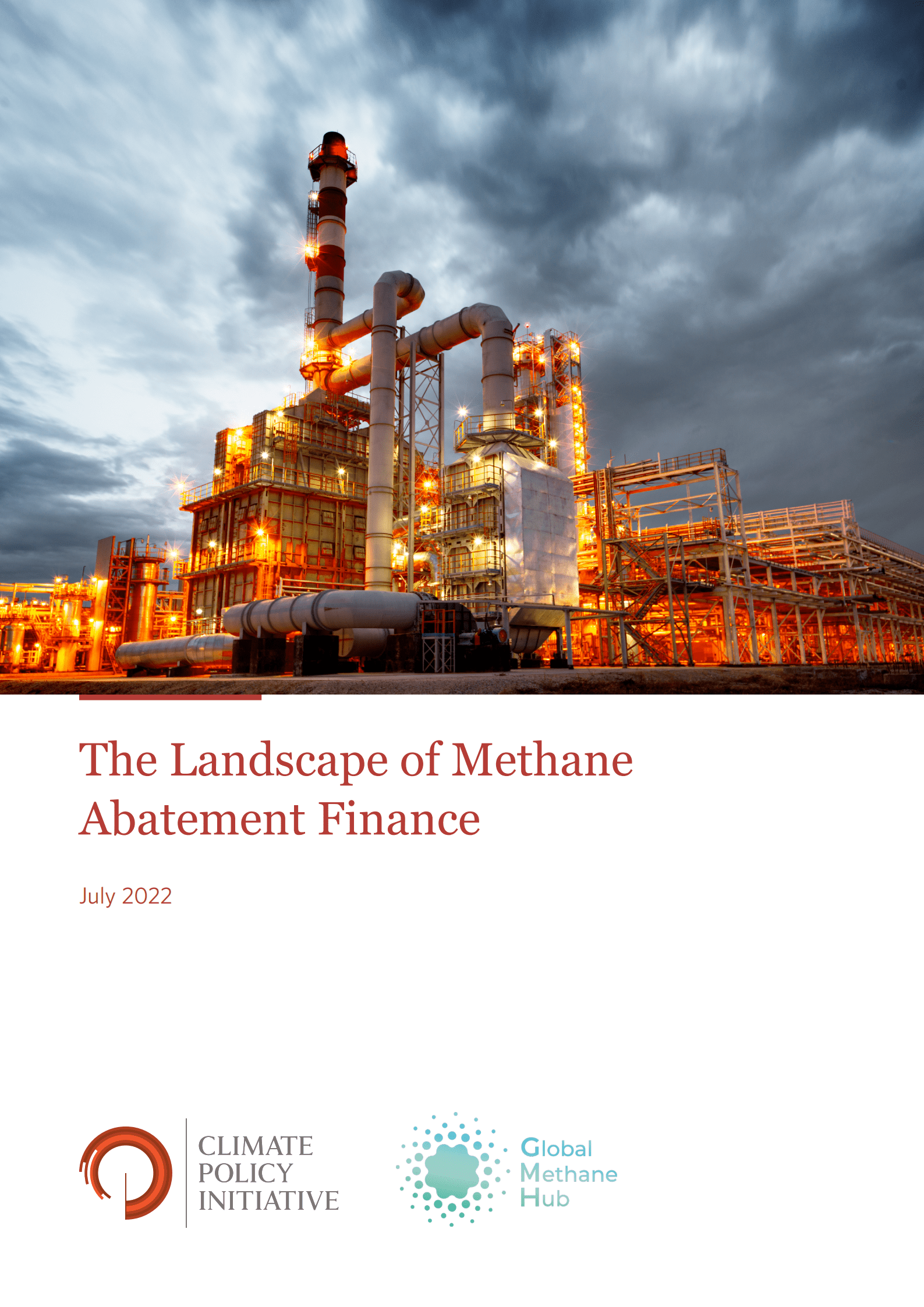 气候政策倡议组织（CPI）：2022年甲烷减排融资前景分析报告（英文版）.pdf 第1页