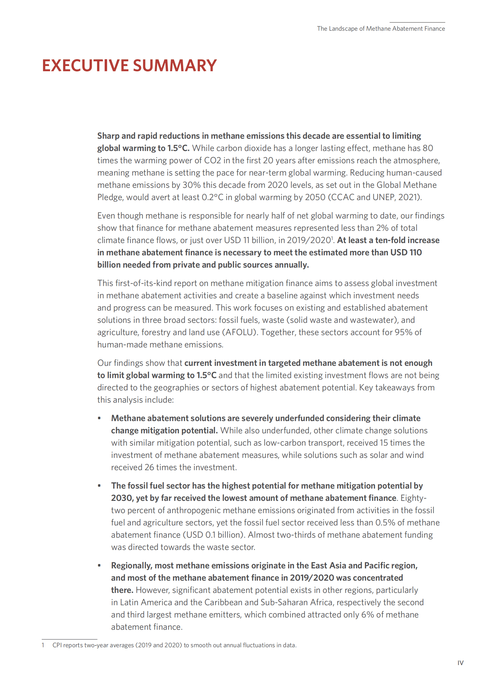 气候政策倡议组织（CPI）：2022年甲烷减排融资前景分析报告（英文版）.pdf 第4页