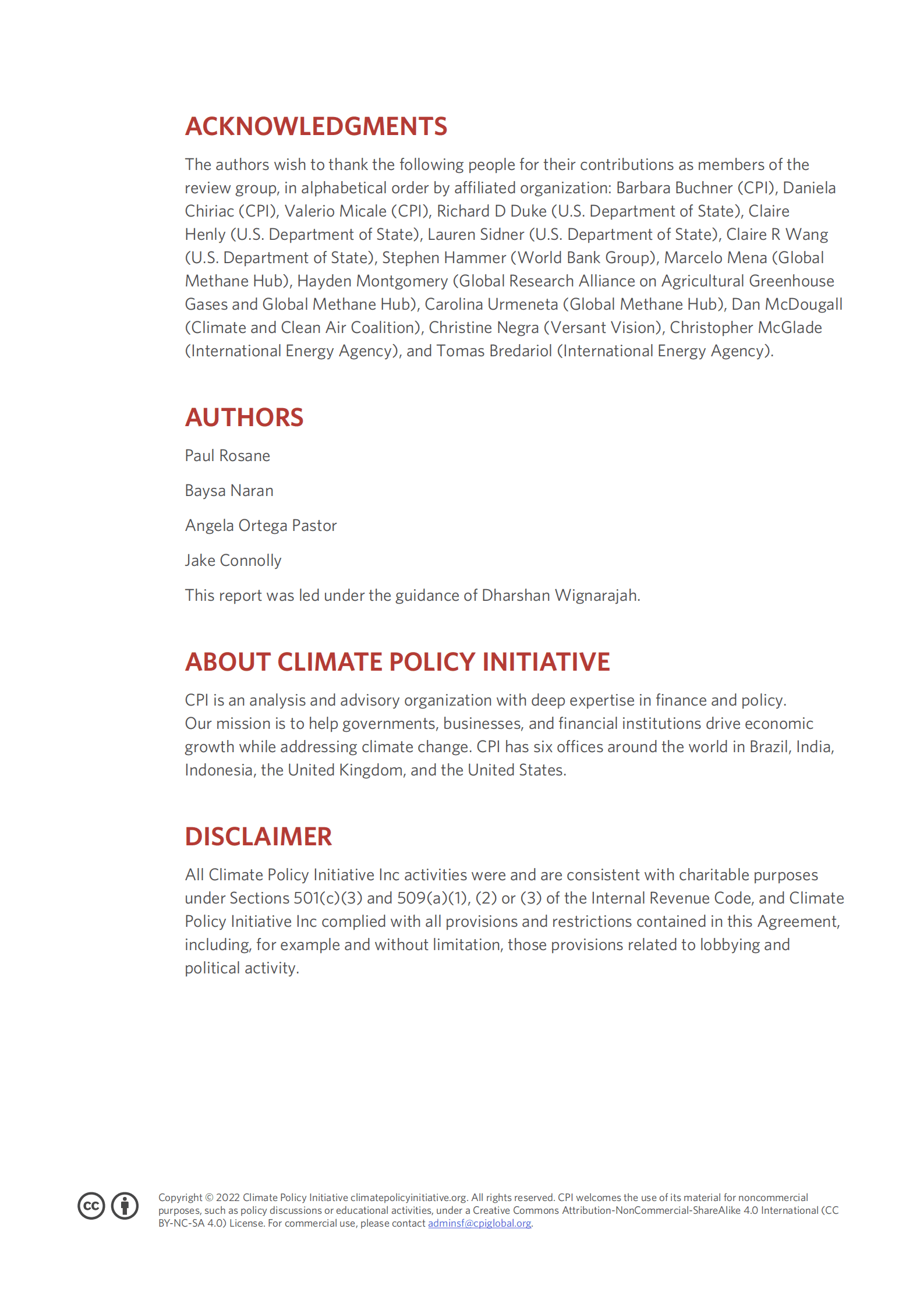 气候政策倡议组织（CPI）：2022年甲烷减排融资前景分析报告（英文版）.pdf 第2页