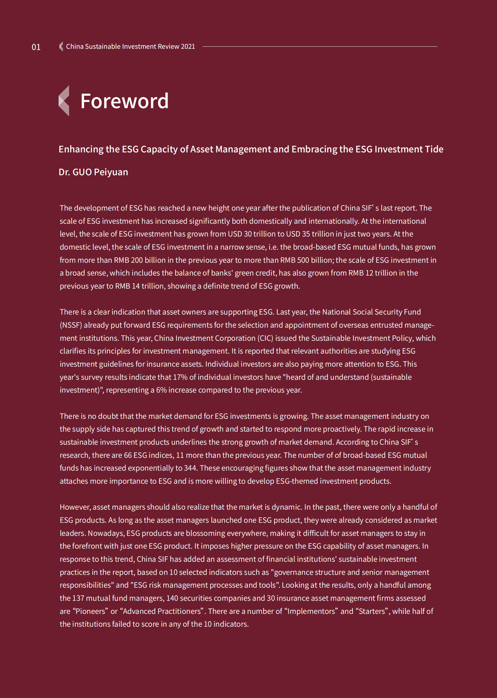 中国责任投资论坛 （China SIF）& 商道融绿（STGF）：2021年中国责任投资年度报告（英文版）.pdf 第2页