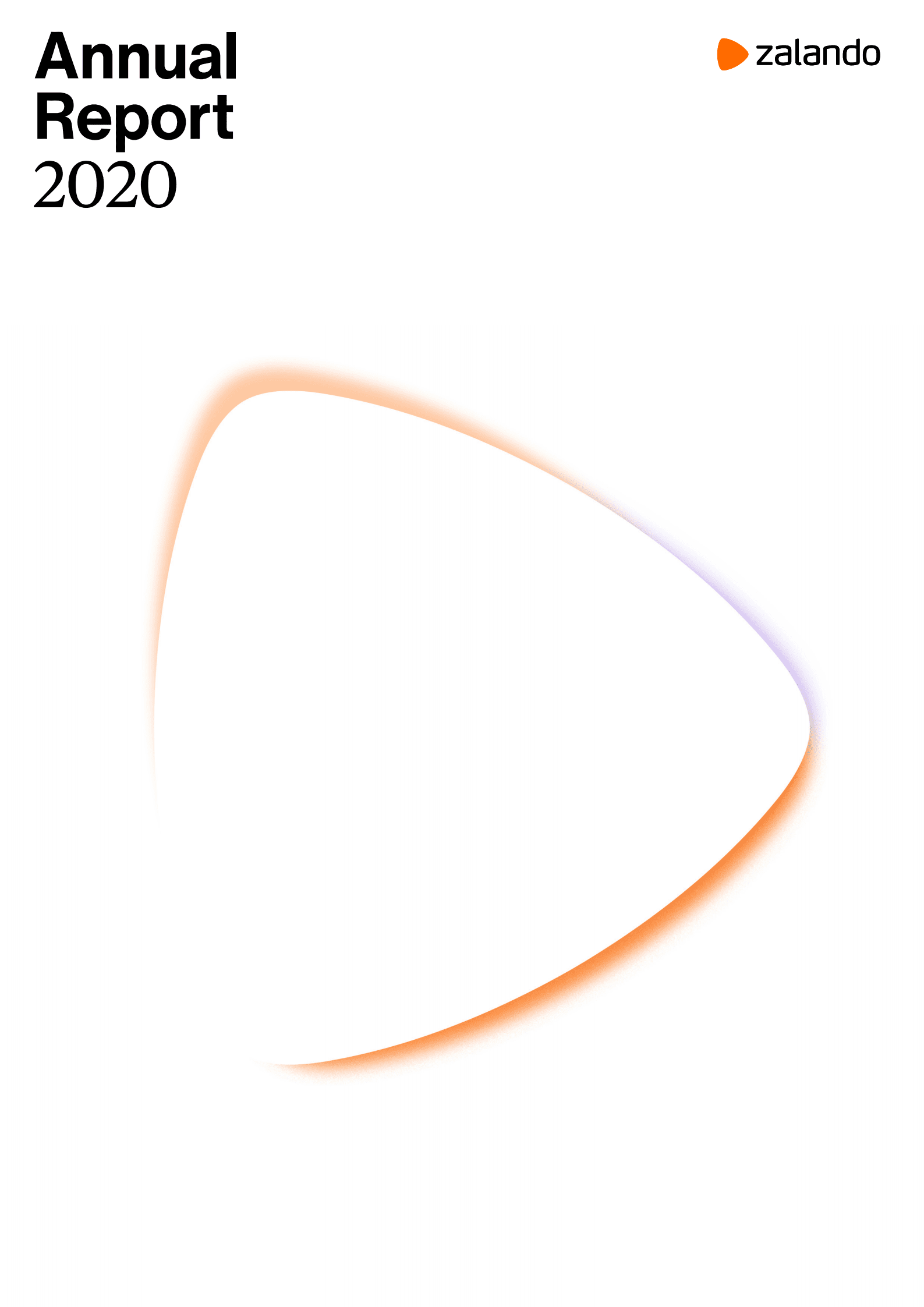 Zalando：2020年年度报告（英文版）.pdf 第1页