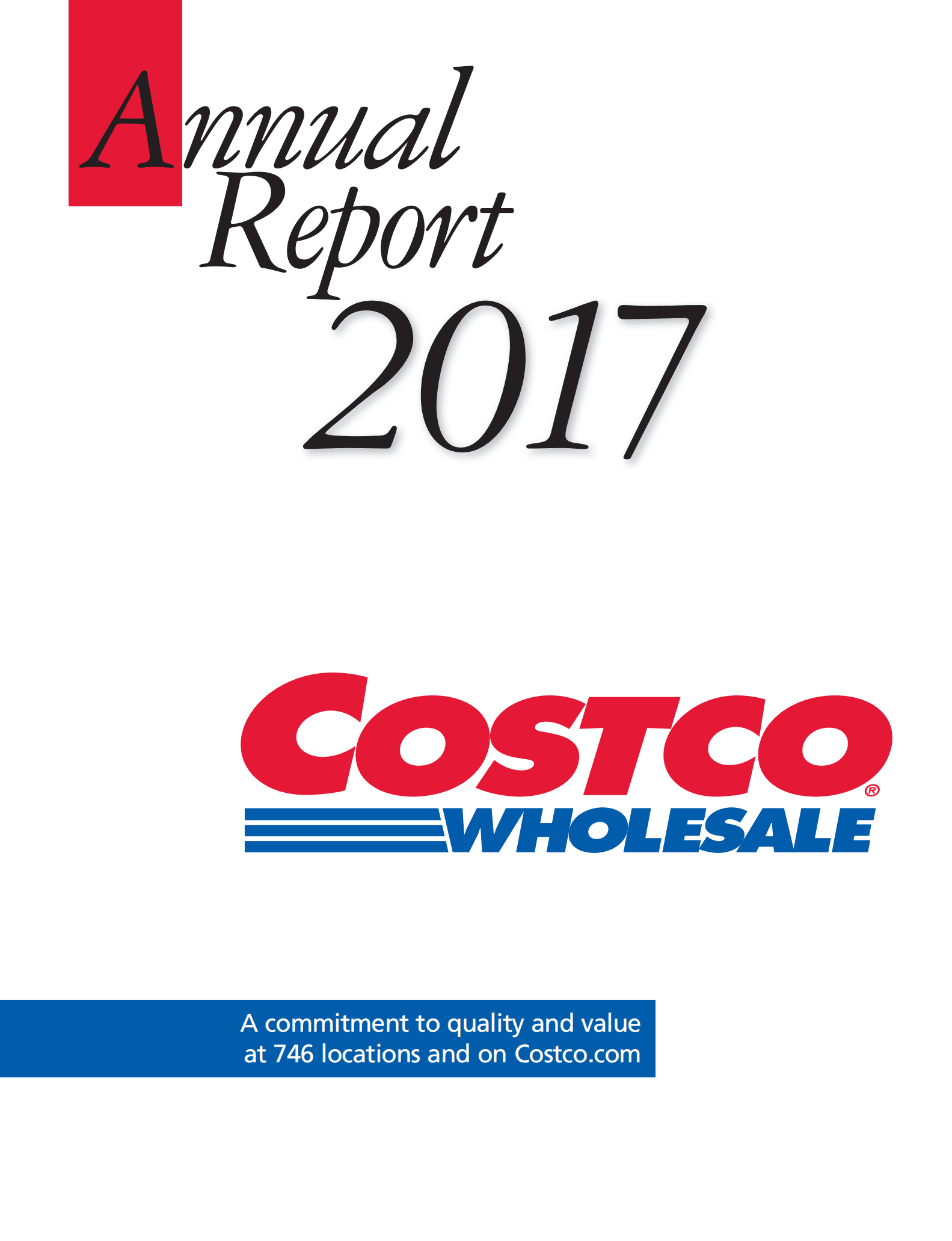 开市客（COSTCO WHOLESALE）2017年年度报告（英文版）.pdf 第1页