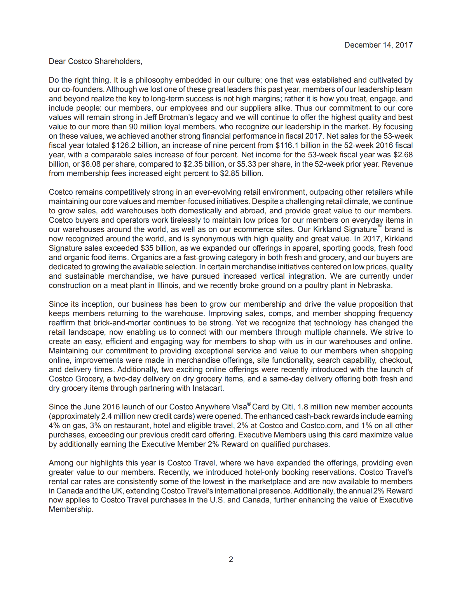 开市客（COSTCO WHOLESALE）2017年年度报告（英文版）.pdf 第4页