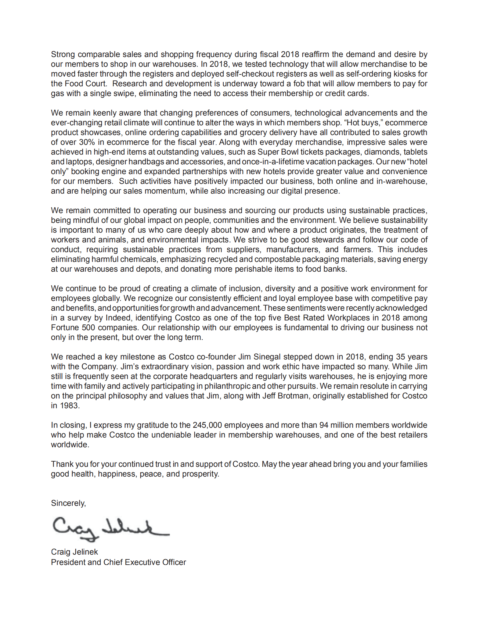 开市客（COSTCO WHOLESALE）2018年年度报告（英文版）.pdf 第4页