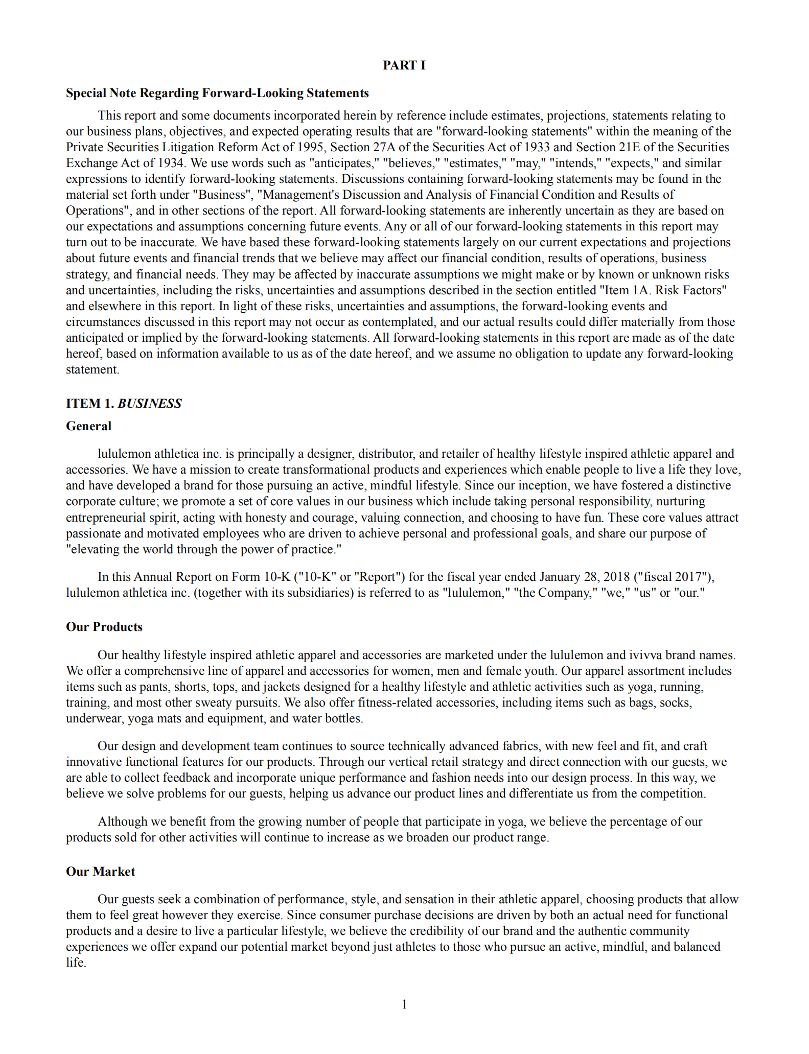 露露乐蒙（Lululemon）2017年年度报告（英文版）.pdf 第5页