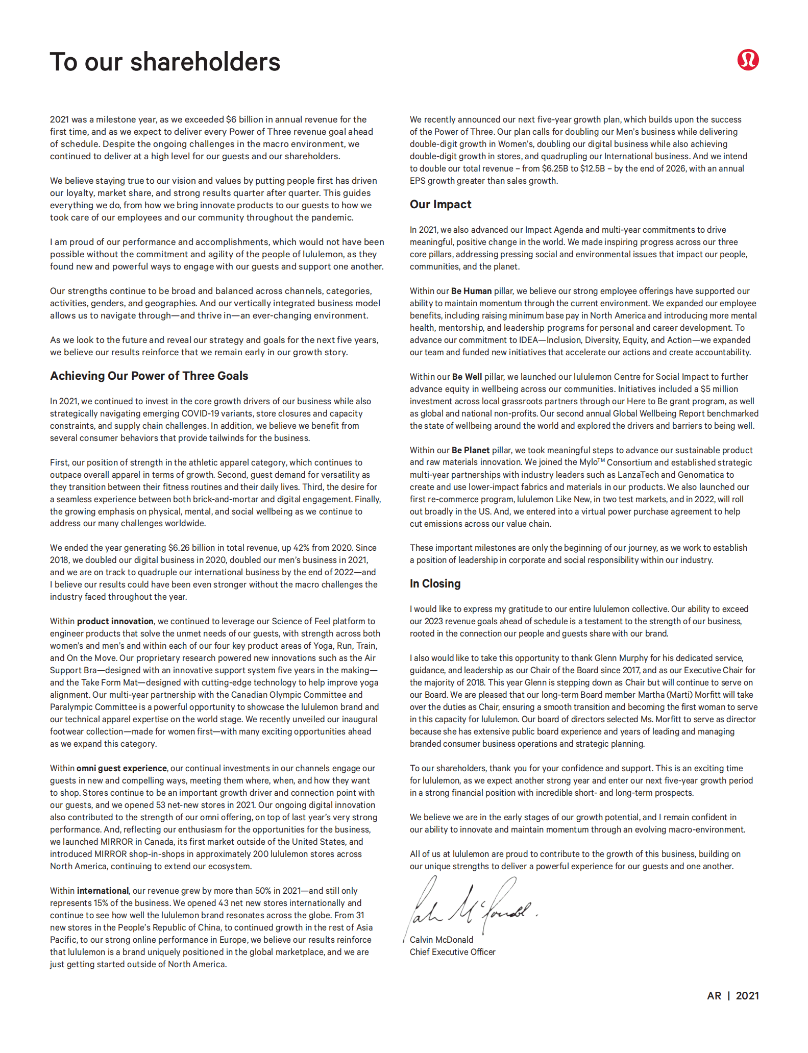 露露乐蒙（Lululemon）2021年年度报告（英文版）.pdf 第2页