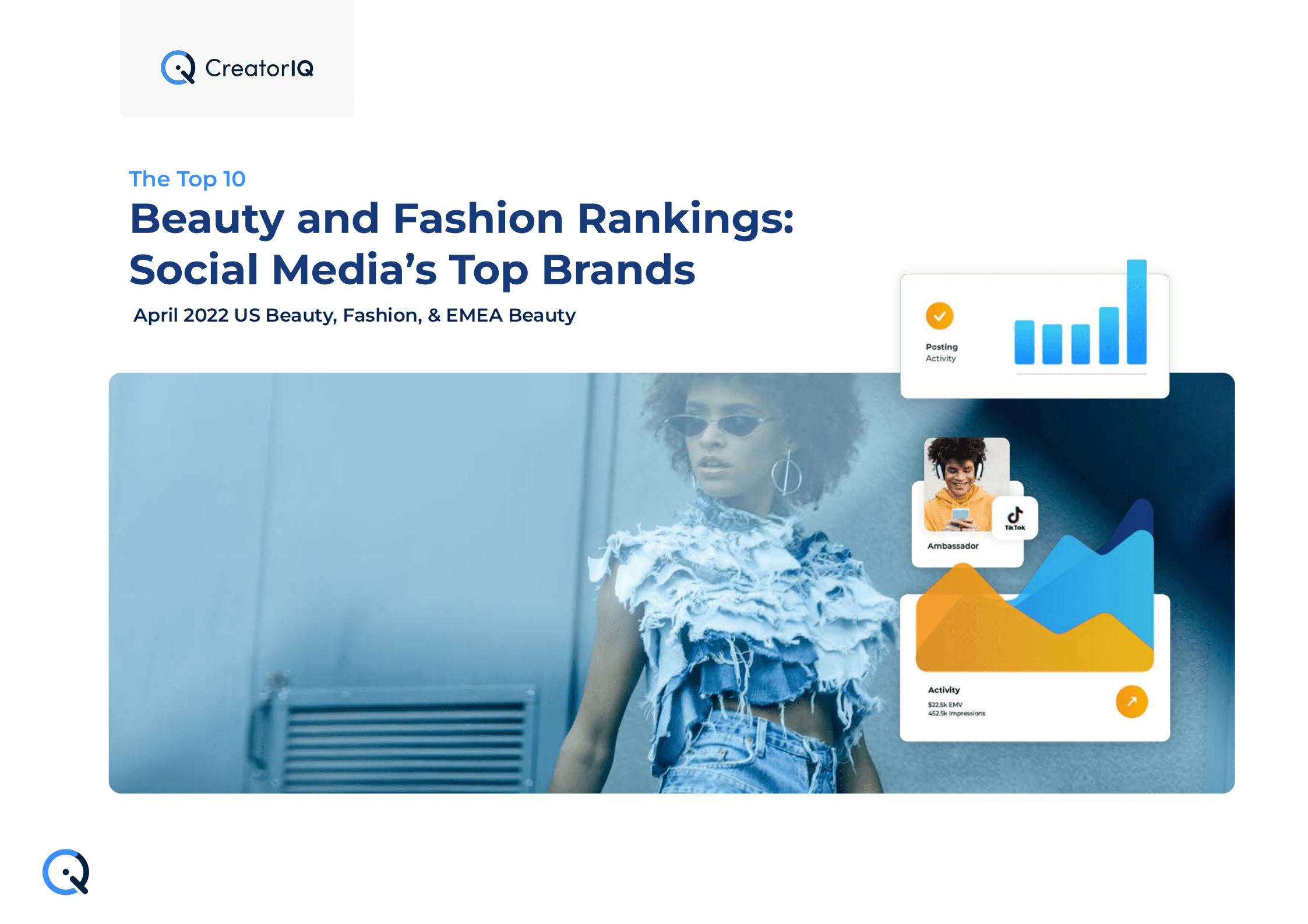 Tribe Dynamics：2022年4月美国社交媒体上顶级美容和时尚品牌排名报告（英文版）.pdf 第1页