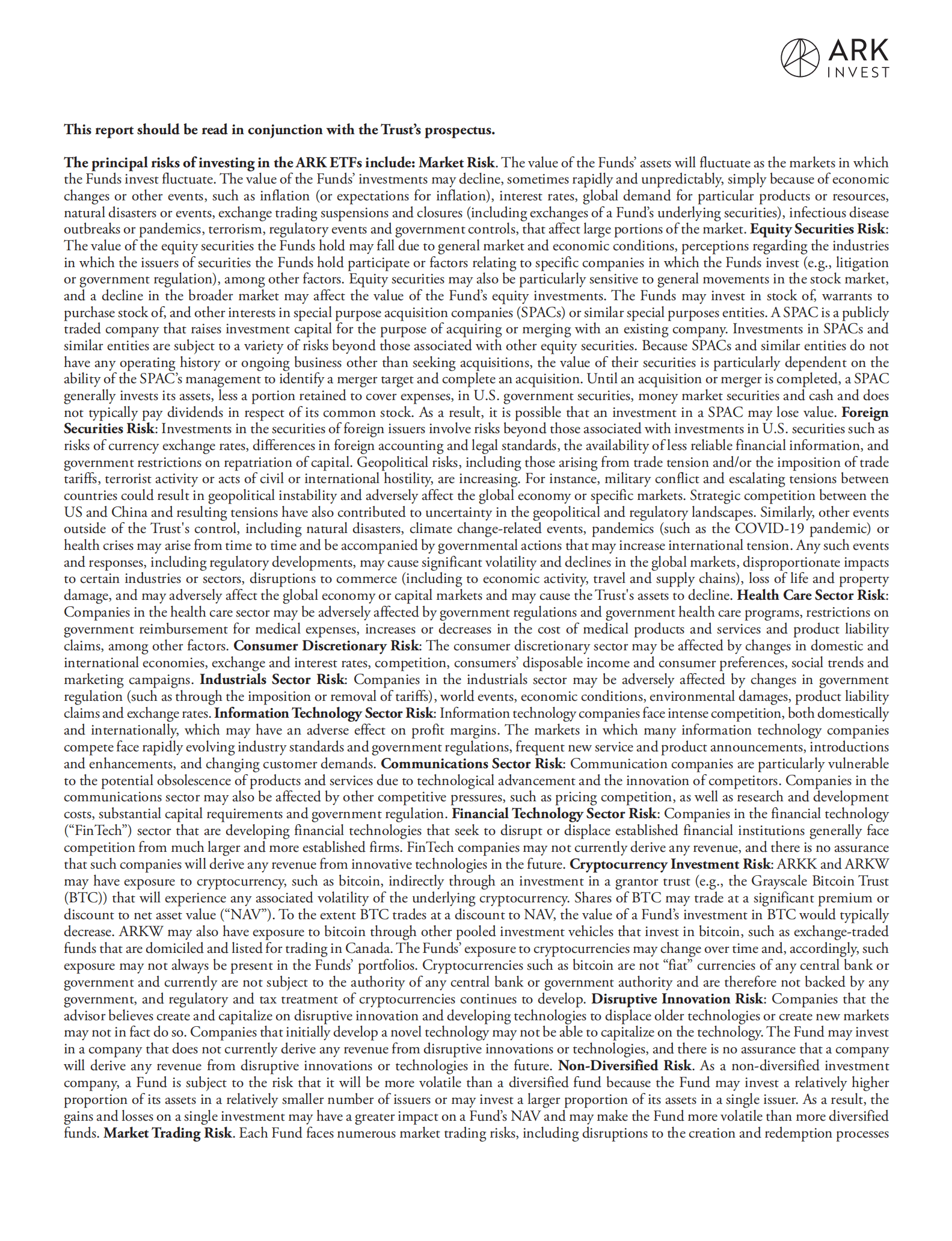 方舟投资（ARK Invest）：2022年ETF基金半年度报告（英文版）.pdf 第3页