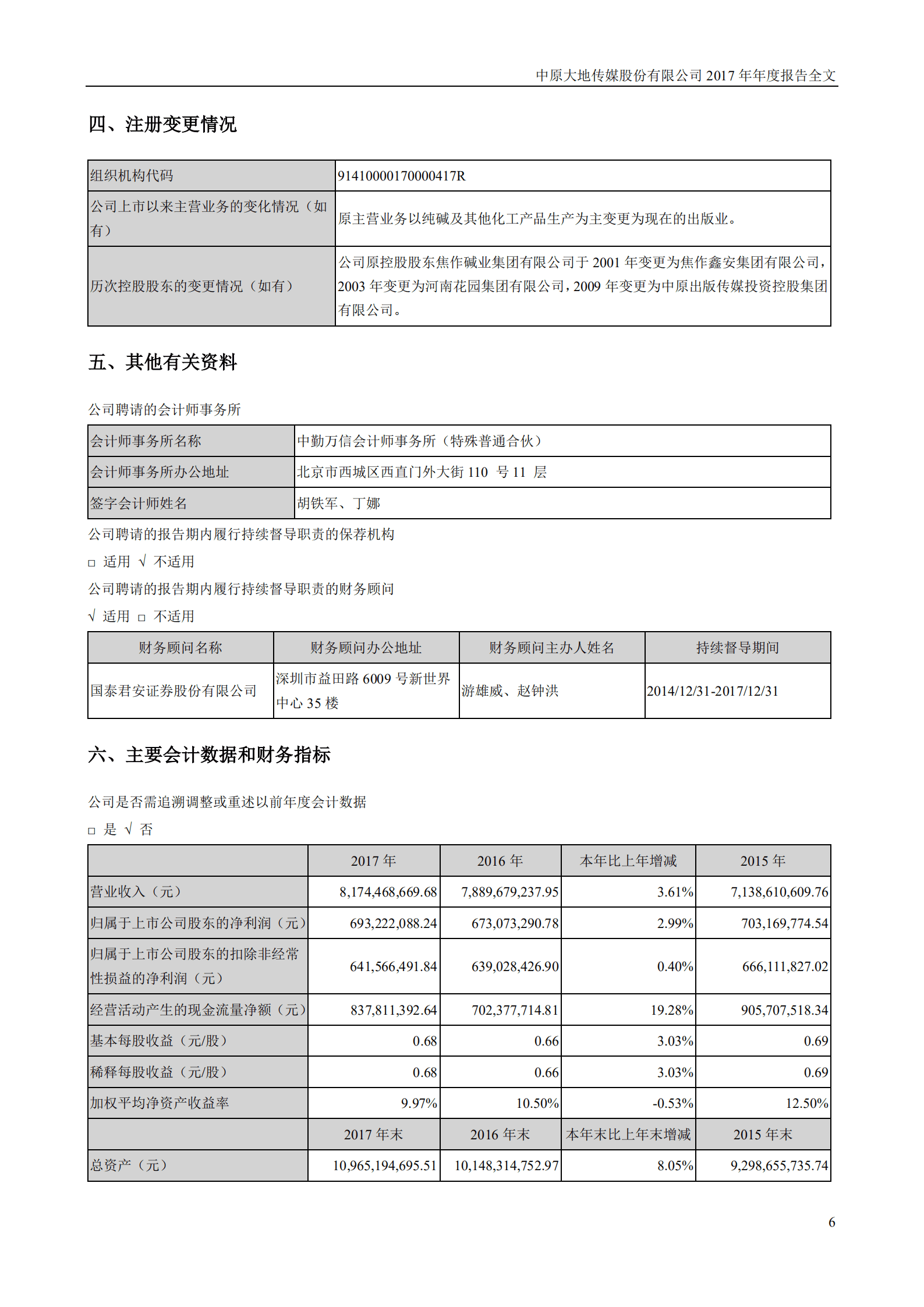 中原大地传媒股份有限公司2017年年度报告.PDF 第6页