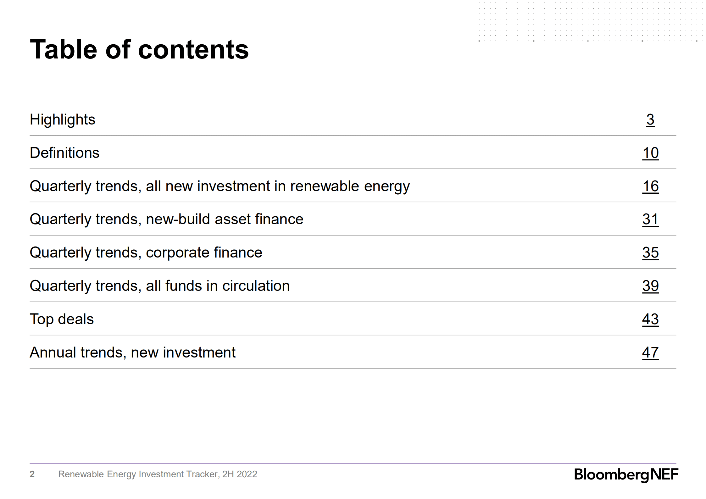 彭博新能源财经（BloombergNEF）：2022年第二季度可再生能源投资追踪报告（英文版）.pdf 第3页