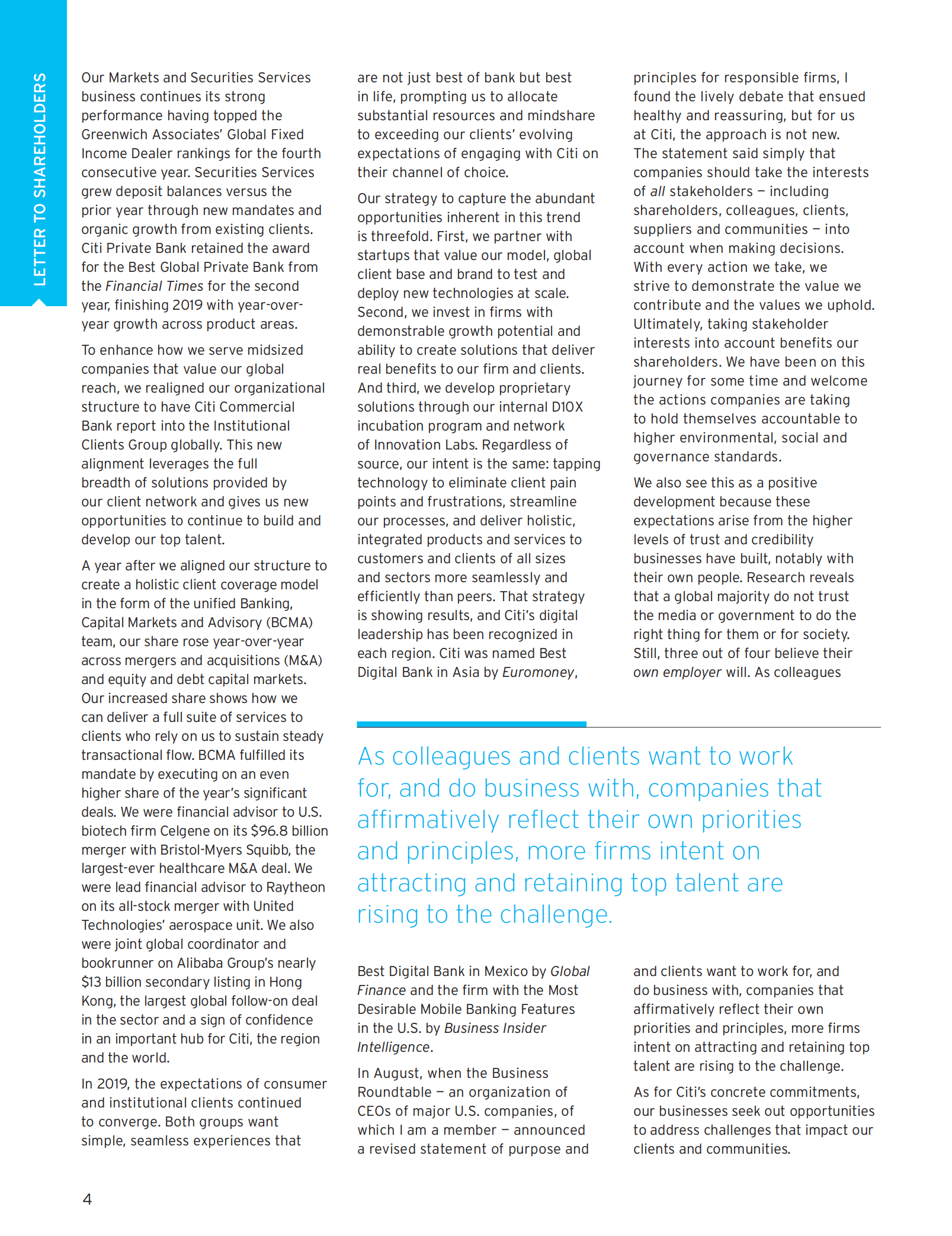 花旗集团（CITIGROUP）2019年年度报告（英文版）.pdf 第6页