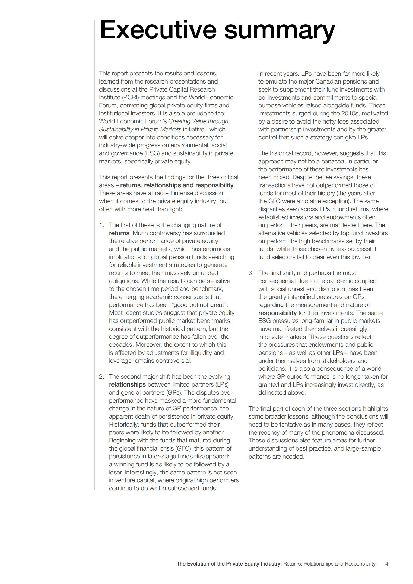 世界经济论坛（WEF）：2022年私募股权行业发展历程白皮书（英文版）.pdf 第4页