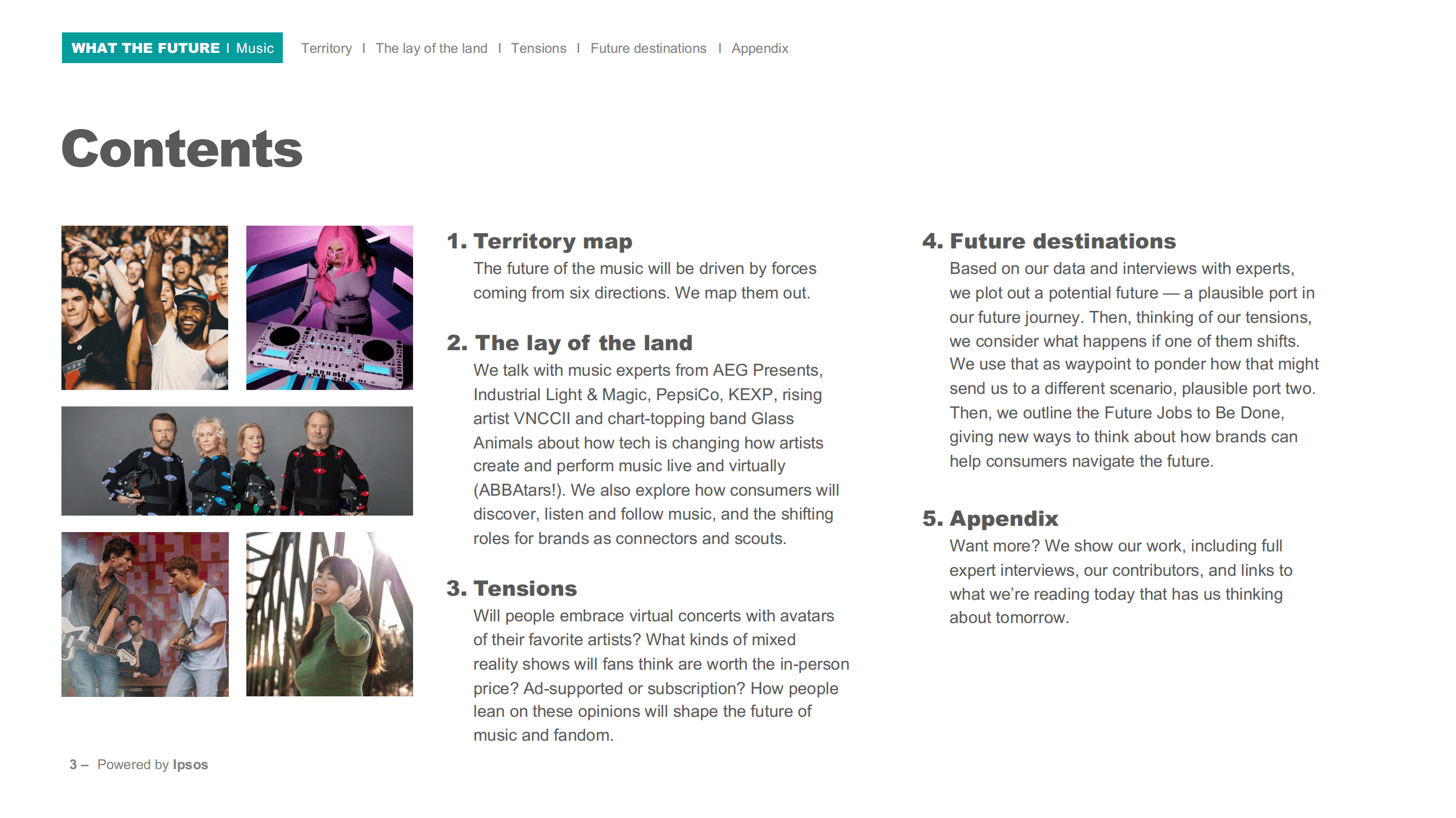 益普索（Ipsos）：音乐产业的未来-科技将如何改变乐迷、乐队和品牌之间的联系（英文版）.pdf 第3页
