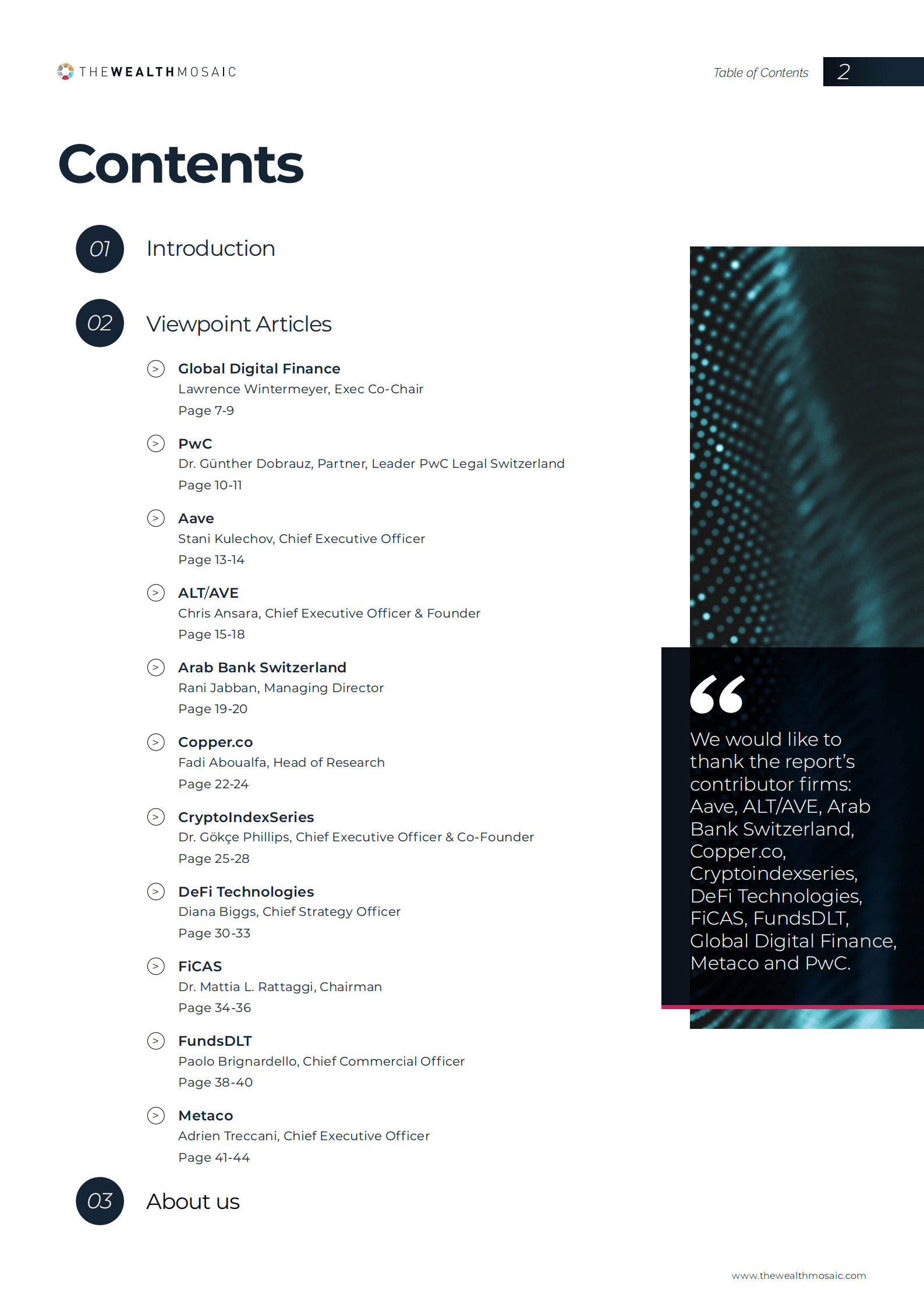 The Wealth Mosaic： 2022年DLT和区块链综述报告（英文版）.pdf 第2页