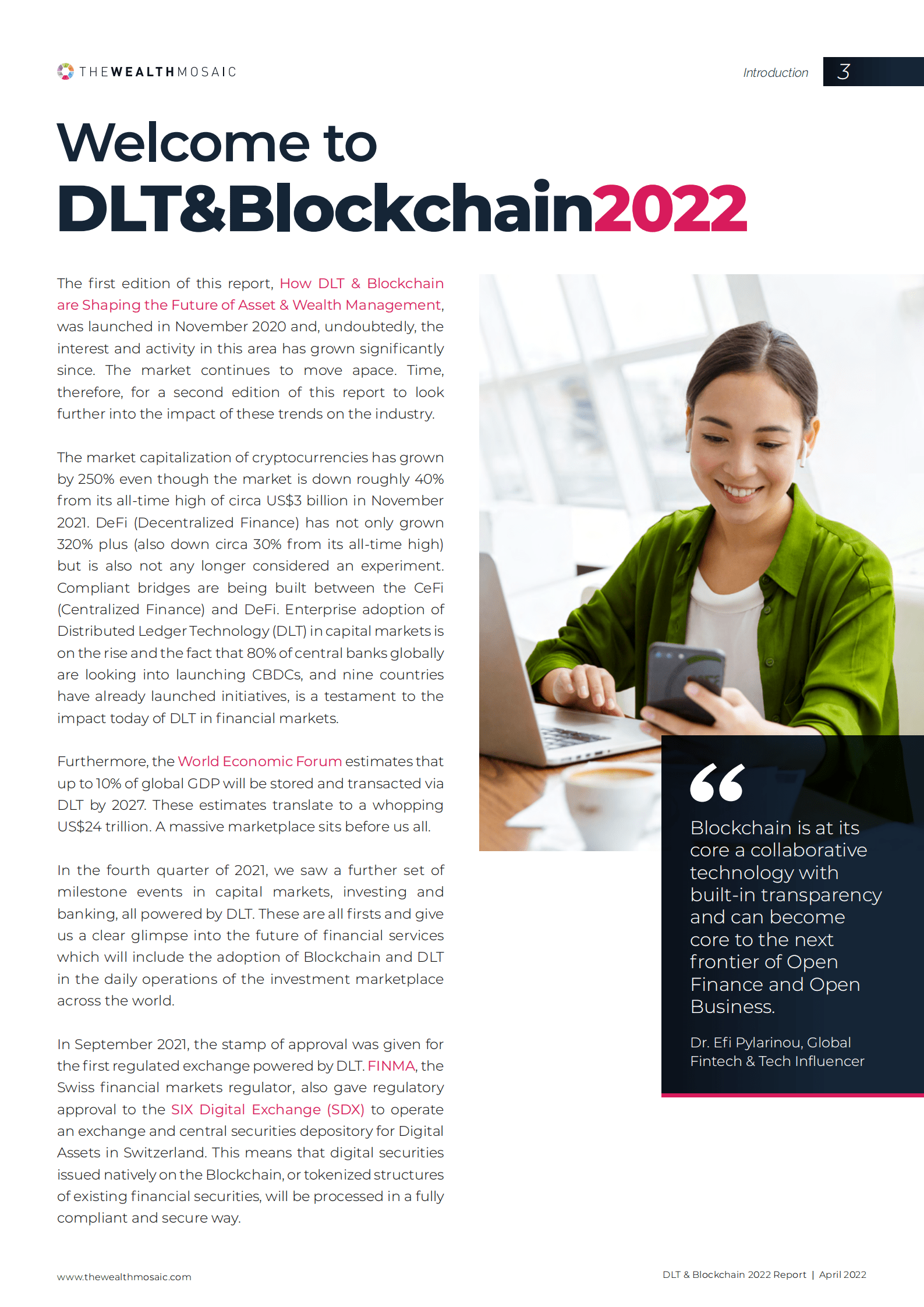 The Wealth Mosaic： 2022年DLT和区块链综述报告（英文版）.pdf 第3页