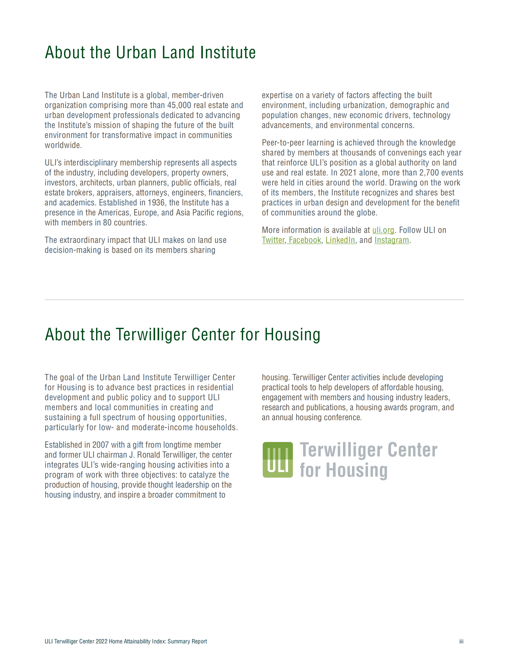 城市土地学会（ULI）：2022年住房可及性指数研究报告（英文版）.pdf 第3页