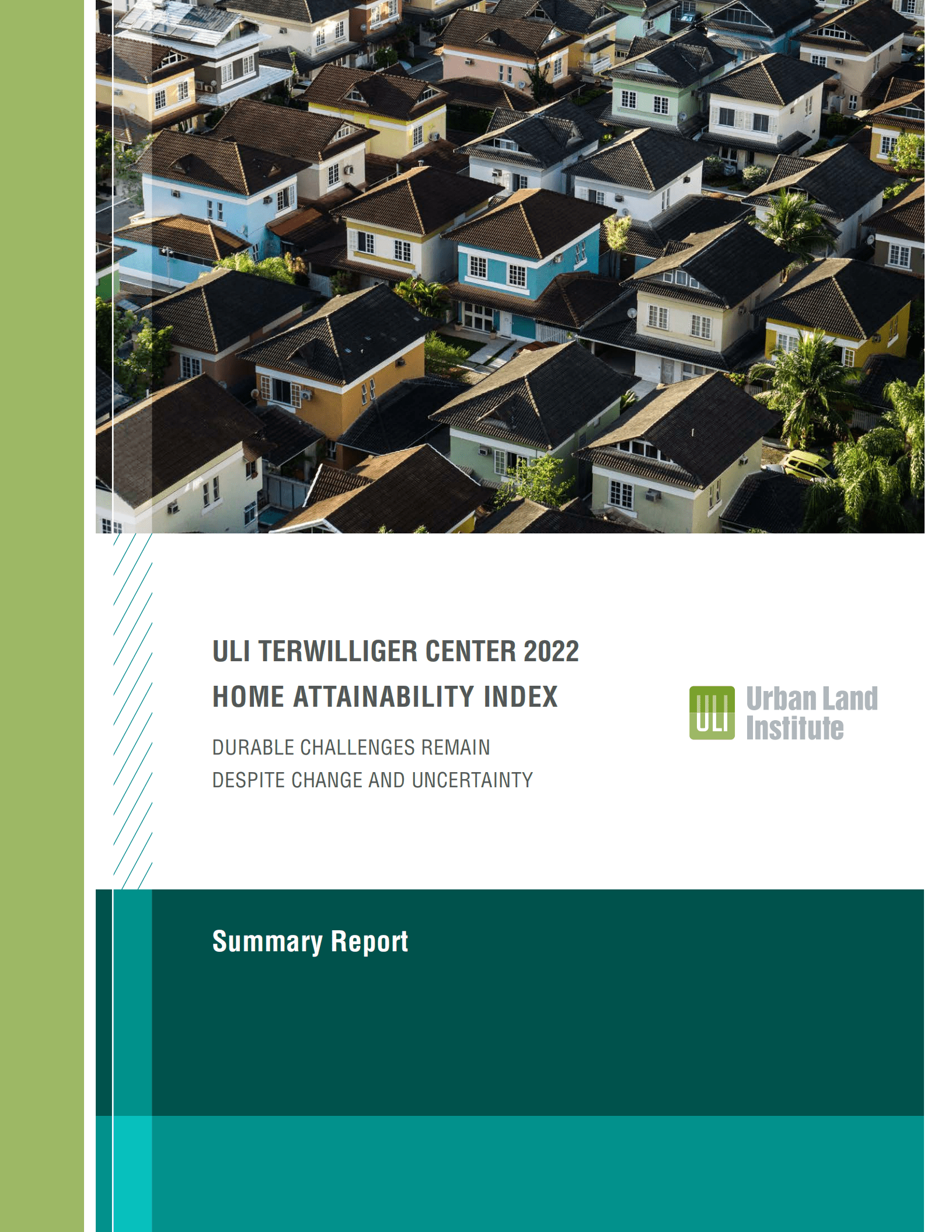 城市土地学会（ULI）：2022年住房可及性指数研究报告（英文版）.pdf 第1页