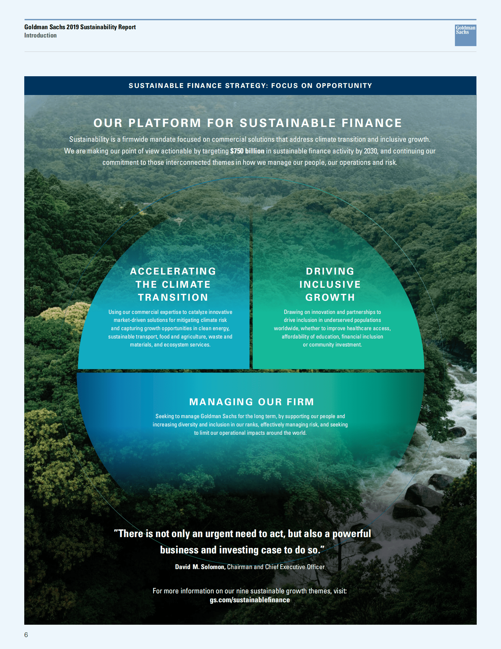 高盛（Goldman Sachs）：2019年可持续发展报告（英文版）.pdf 第6页