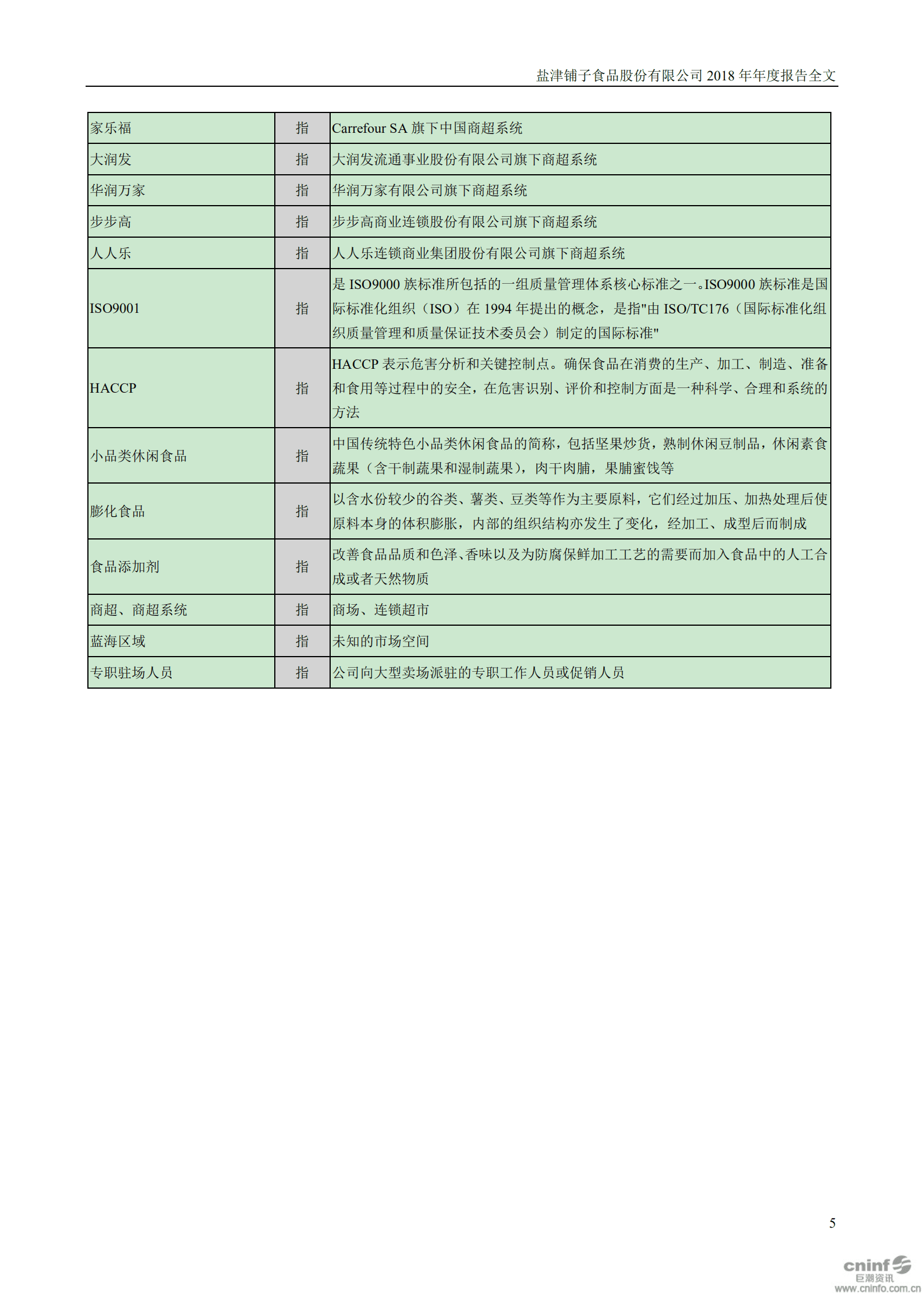 盐津铺子食品股份有限公司2018年年度报告.PDF 第5页