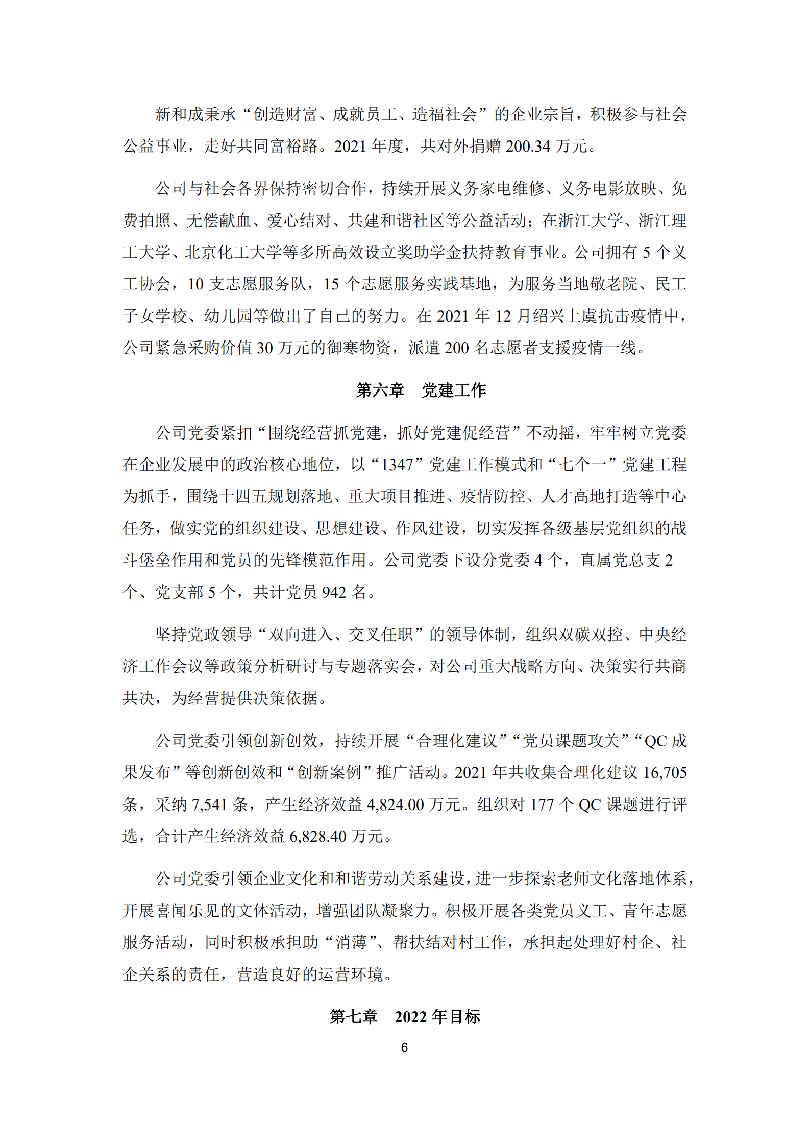 浙江新和成股份有限公司2021年度社会责任报告.PDF 第6页