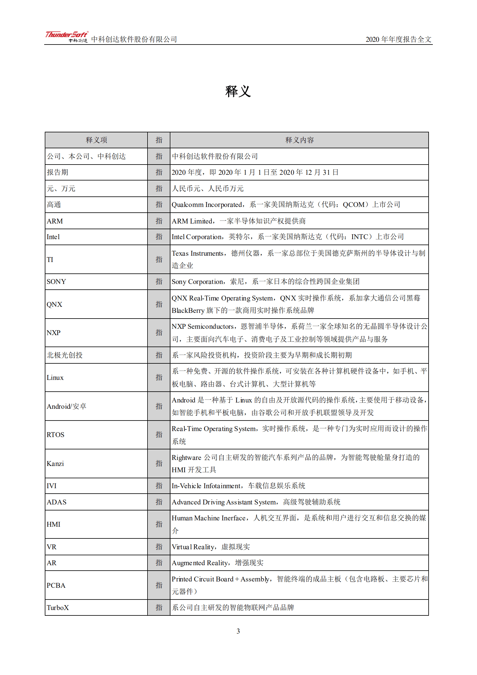 中科创达软件股份有限公司2020年年度报告.PDF 第4页