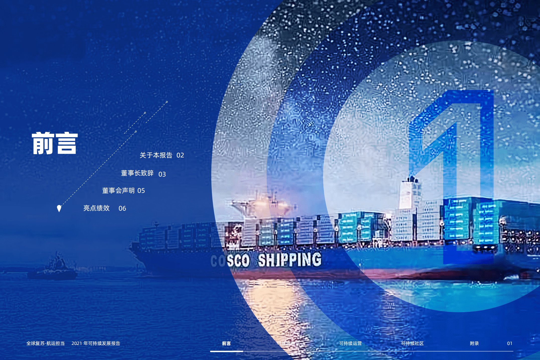 中远海运控股股份有限公司2021年可持续发展报告.PDF 第3页