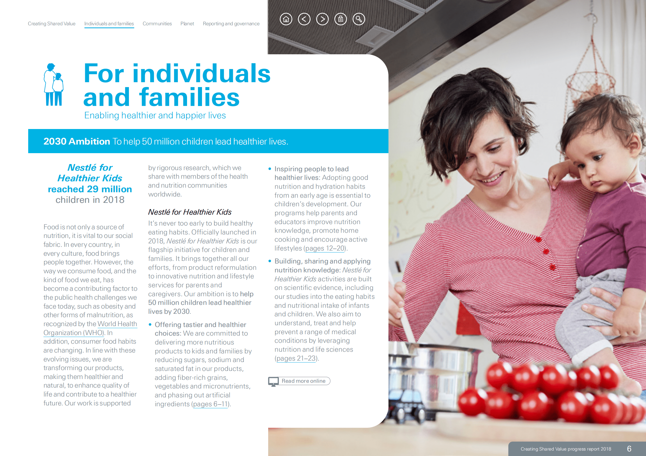 雀巢公司（NESTLÉ）2018年创造共享价值和可持续发展报告（英文版）.pdf 第6页