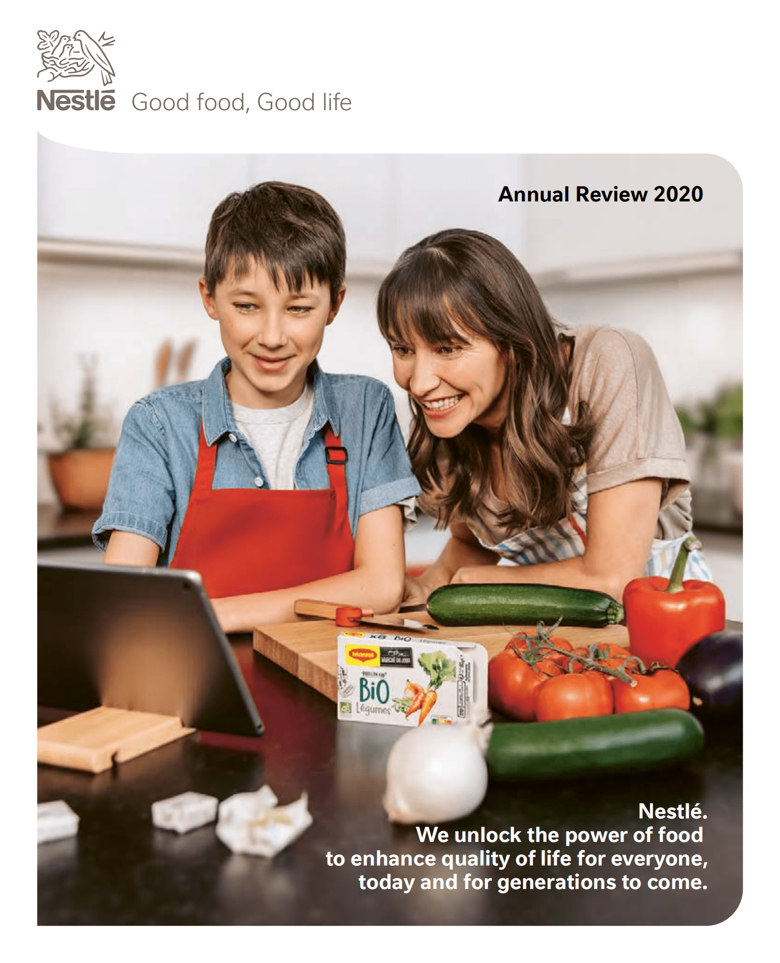 雀巢公司（NESTLÉ）2020年年度报告（英文版）.pdf 第1页