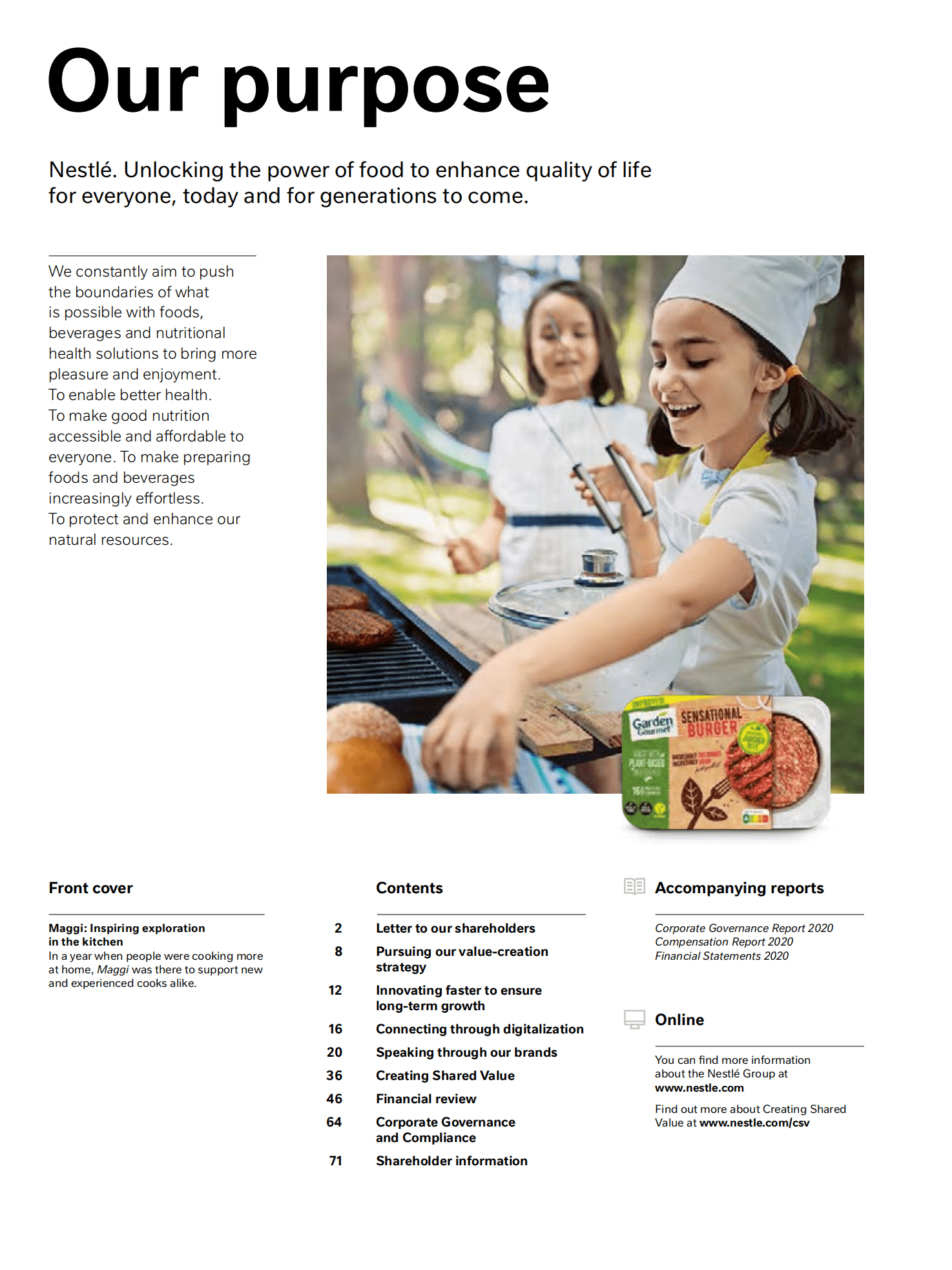 雀巢公司（NESTLÉ）2020年年度报告（英文版）.pdf 第2页