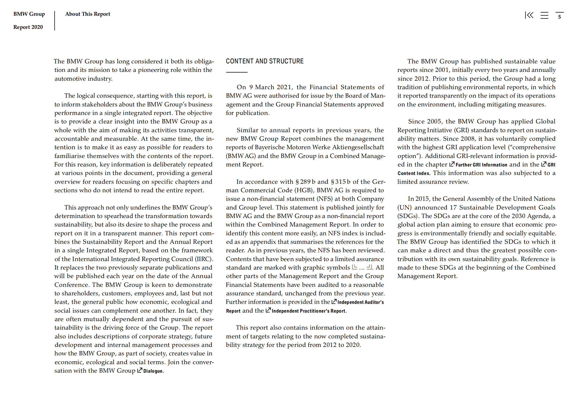 宝马集团（BMW GROUP）2020年年度报告（英文版）.PDF 第5页