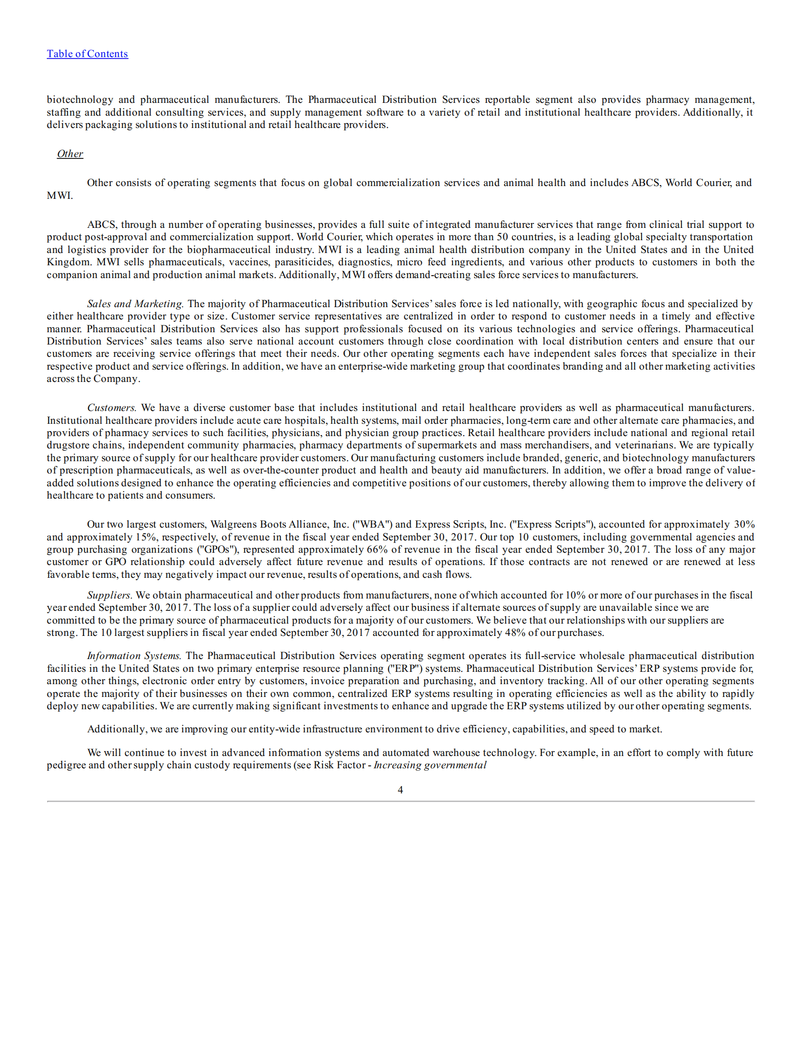 美源伯根公司（AMERISOURCEBERGEN）2017年年度报告（英文版）.pdf 第6页