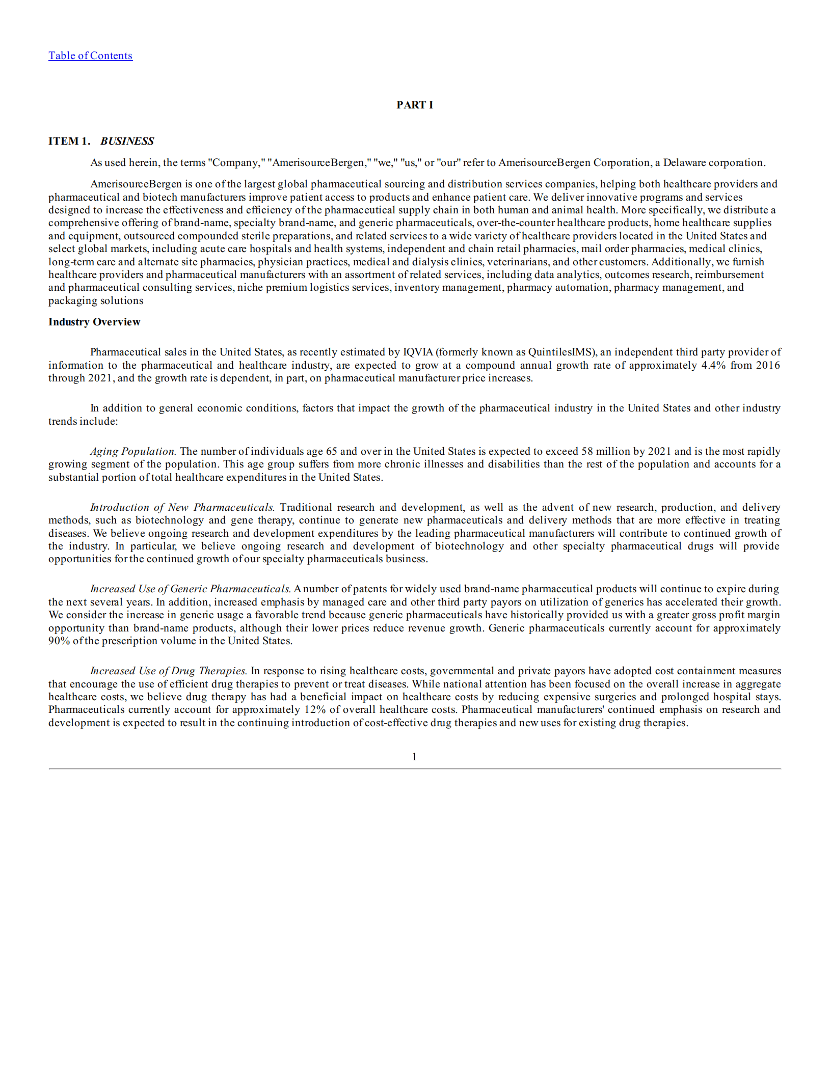 美源伯根公司（AMERISOURCEBERGEN）2017年年度报告（英文版）.pdf 第3页