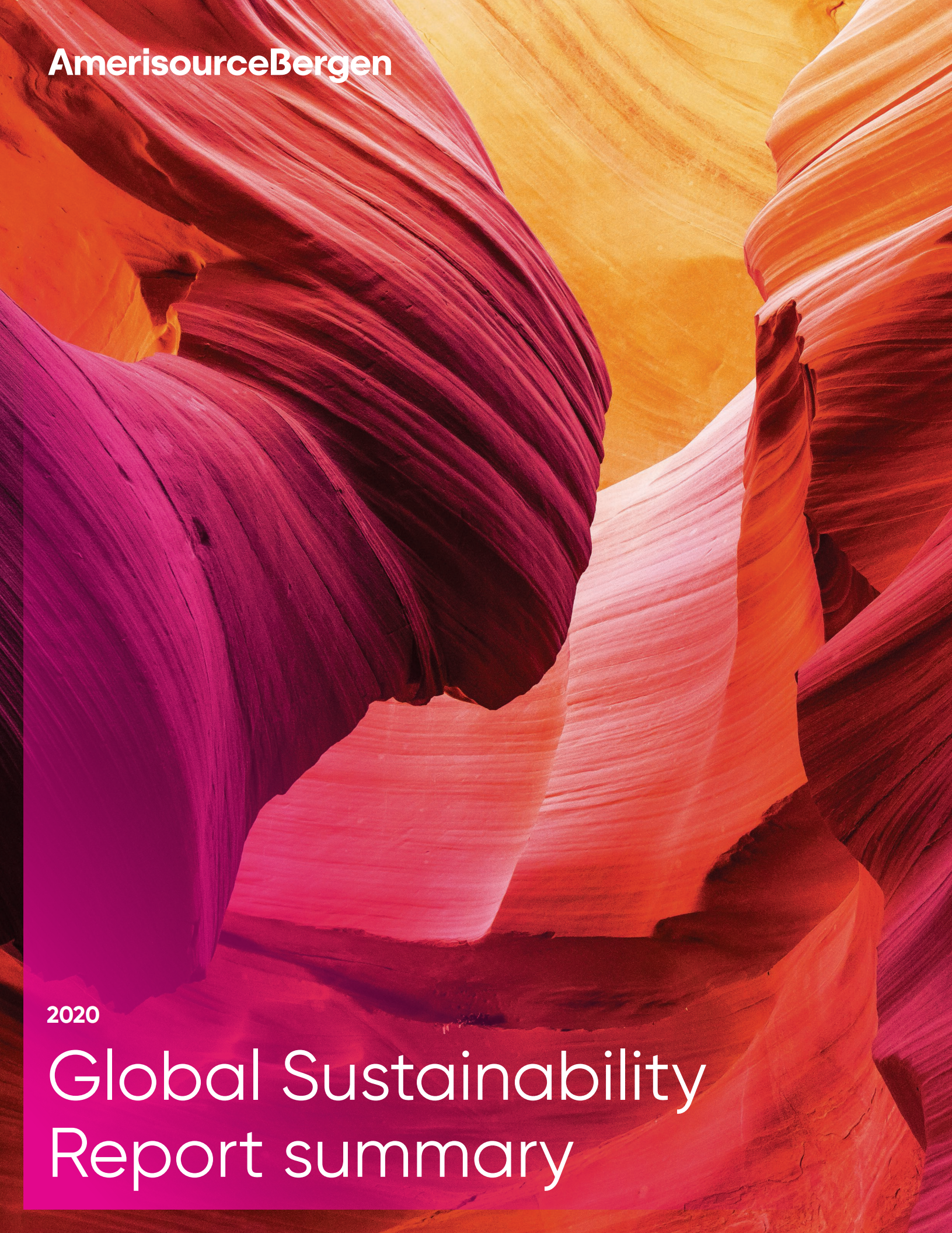 美源伯根公司（AMERISOURCEBERGEN）2020年可持续发展报告（英文版）.pdf 第1页