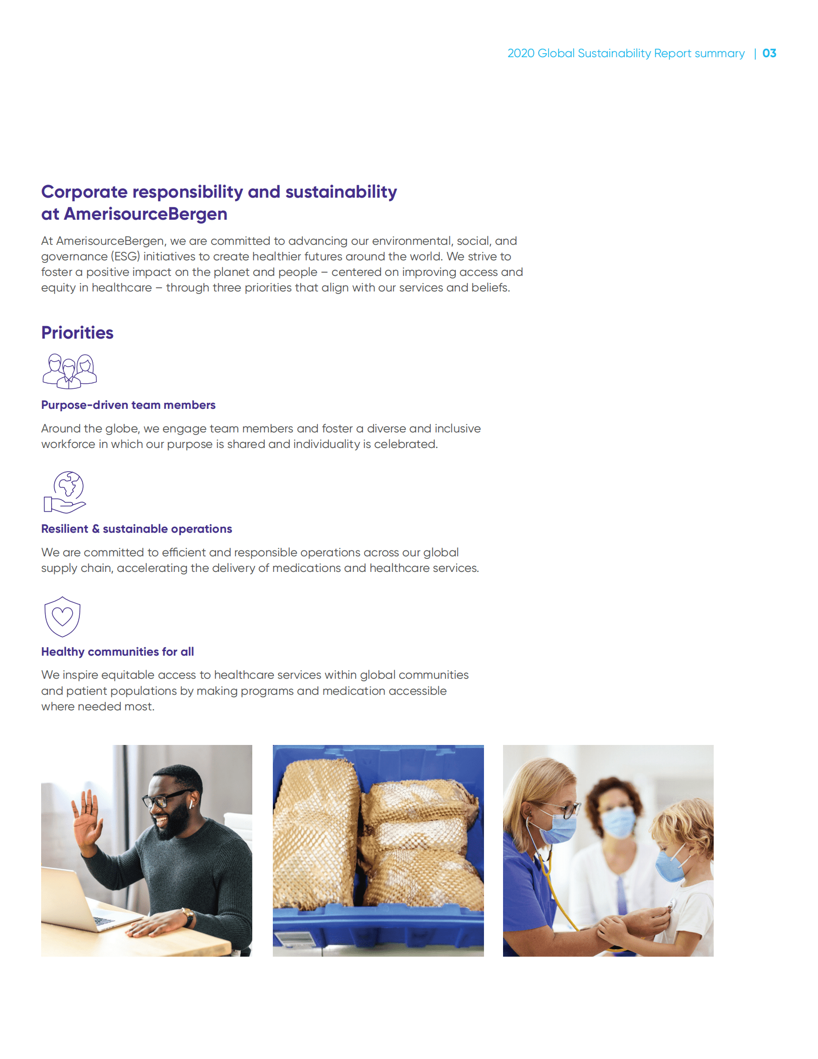 美源伯根公司（AMERISOURCEBERGEN）2020年可持续发展报告（英文版）.pdf 第6页