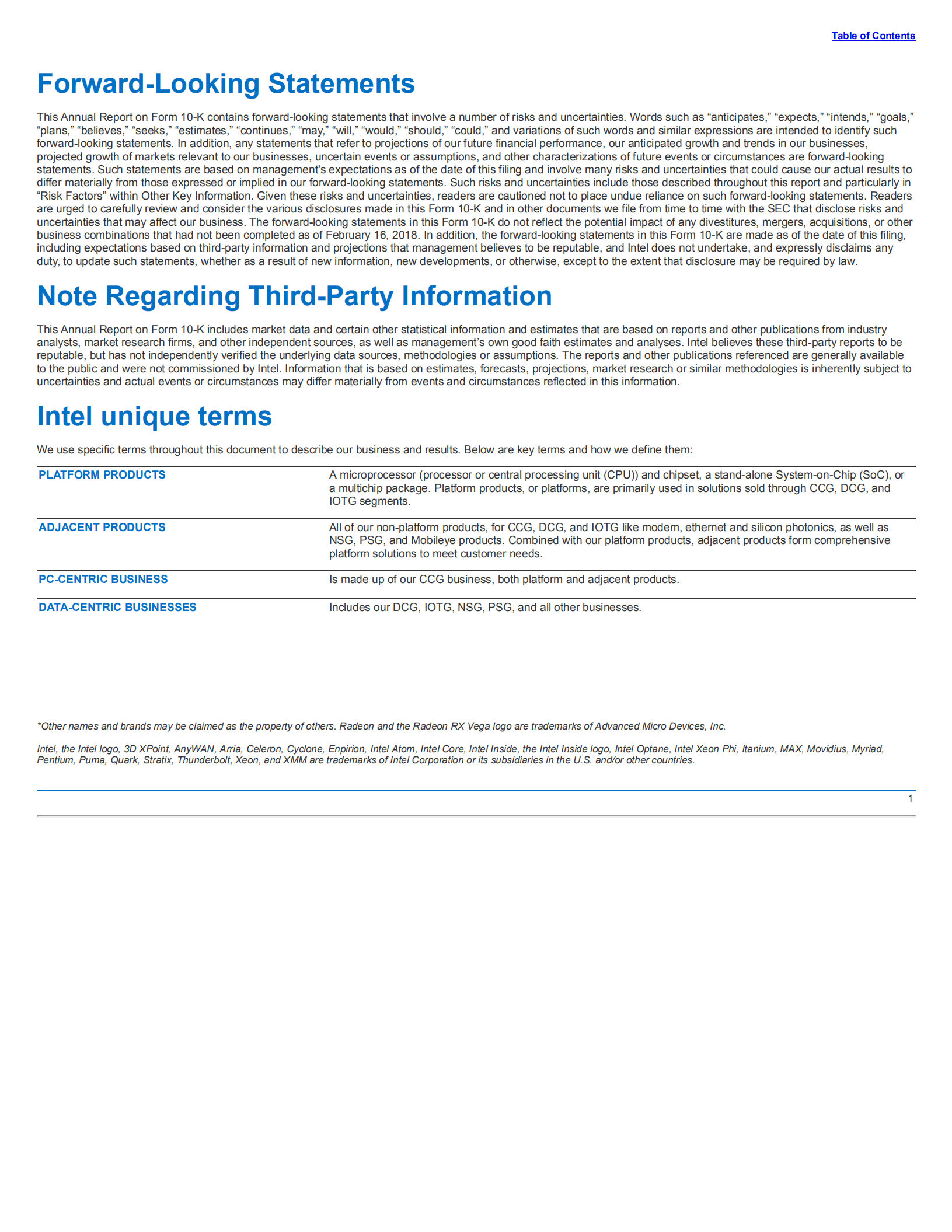 英特尔公司（INTEL）2017年年度报告（英文版）.pdf 第3页