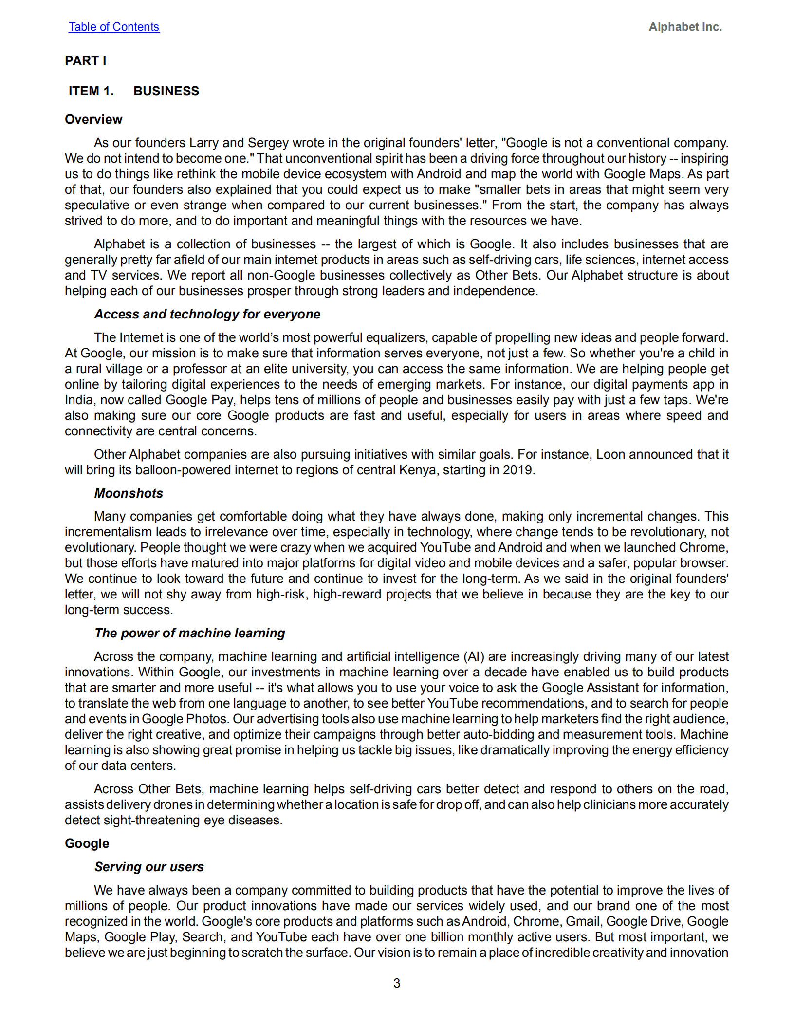 Alphabet公司（Alphabet Inc.）2018年年度报告（英文版）.pdf 第6页