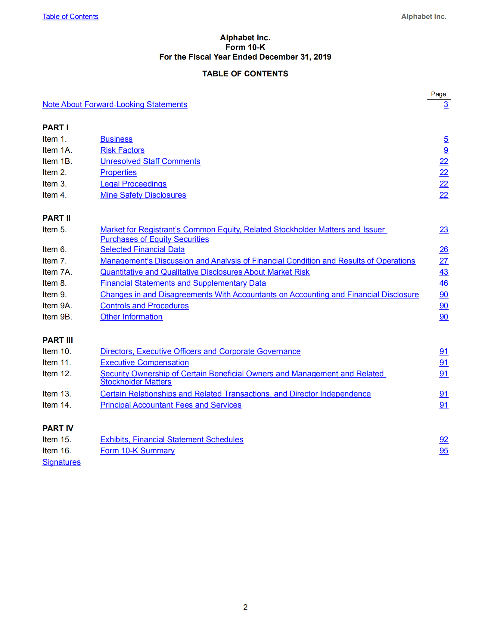 Alphabet公司（Alphabet Inc.）2019年年度报告（英文版）.pdf 第3页