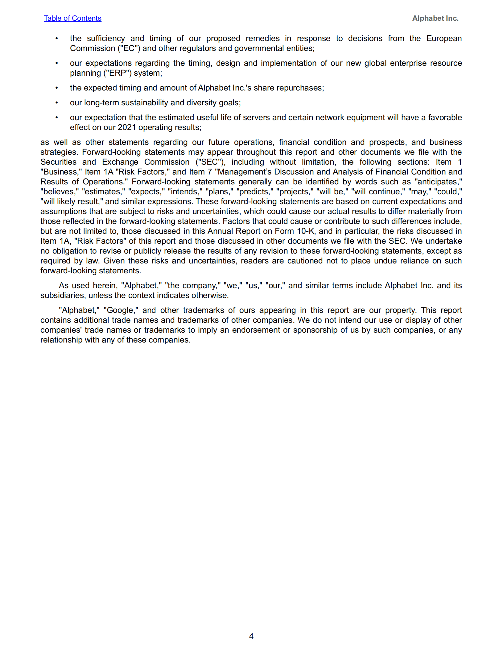 Alphabet公司（Alphabet Inc.）2020年年度报告（英文版）.pdf 第5页