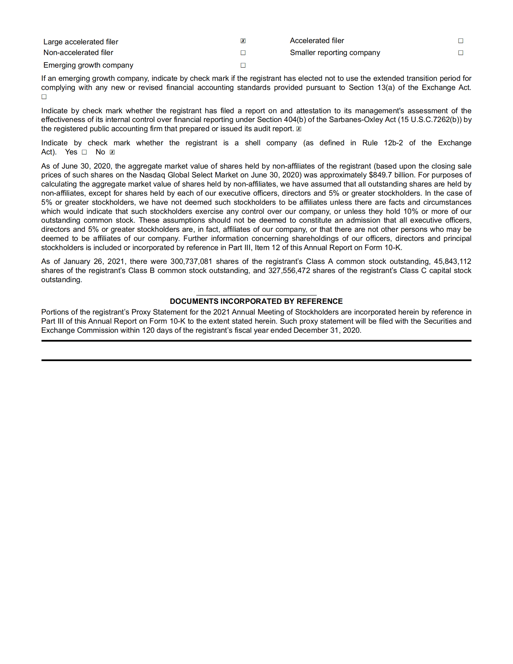 Alphabet公司（Alphabet Inc.）2020年年度报告（英文版）.pdf 第2页