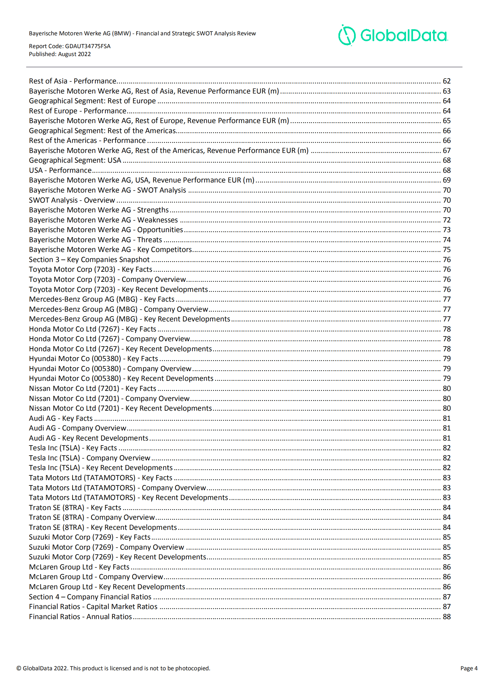 GlobalData：宝马集团财务状况与SWOT战略分析综述报告（英文版）.pdf 第4页