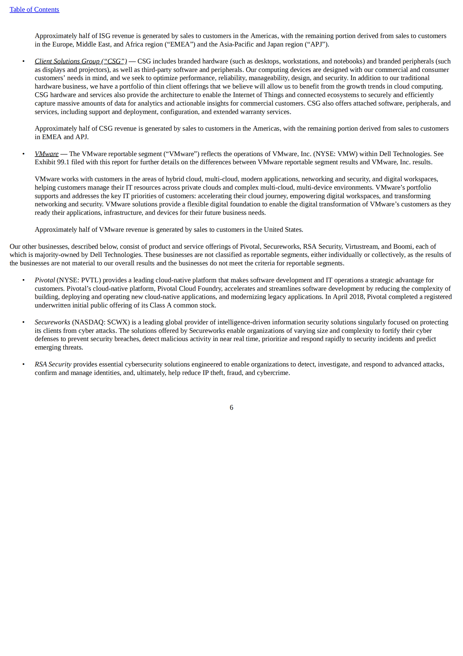 戴尔科技公司（DELL TECHNOLOGIES）2019财年年度报告（英文版）.pdf 第6页