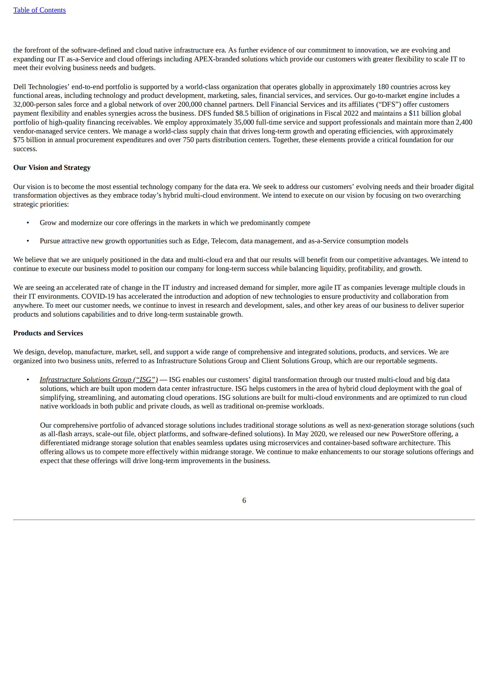 戴尔科技公司（DELL TECHNOLOGIES）2022财年年度报告（英文版）.pdf 第6页