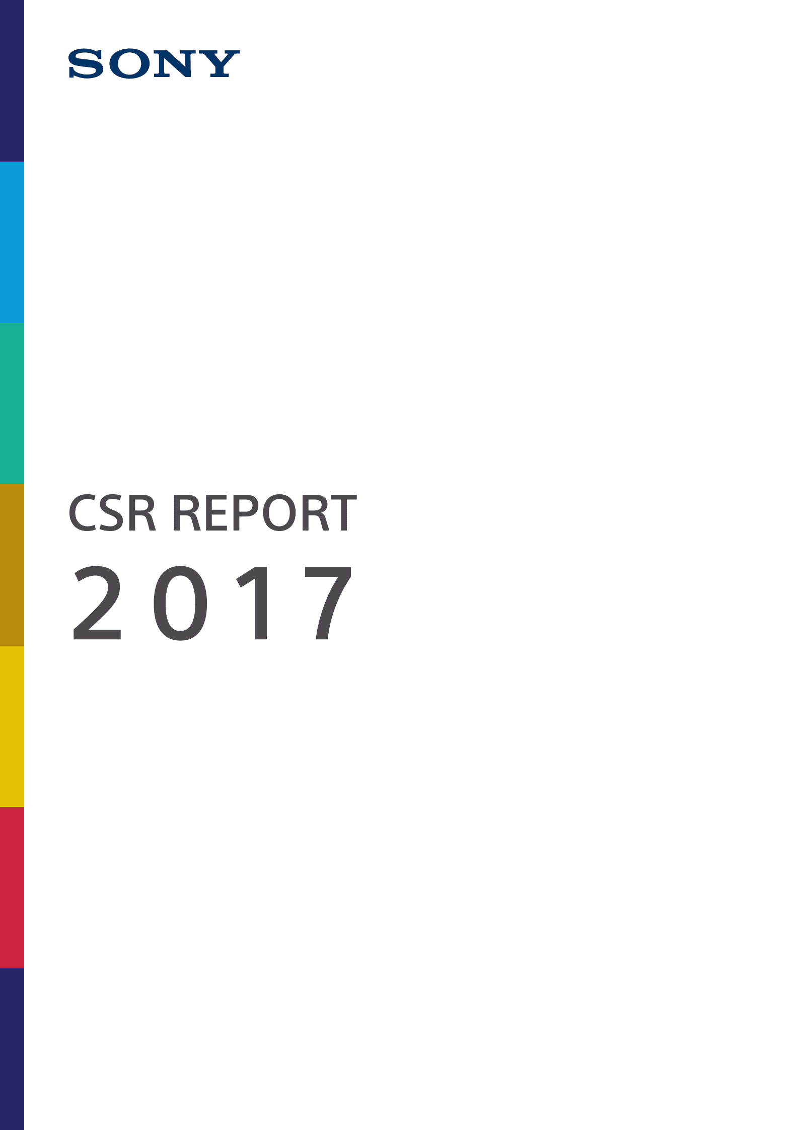 索尼（SONY）2017年可持续发展报告（英文版）.pdf.pdf 第1页