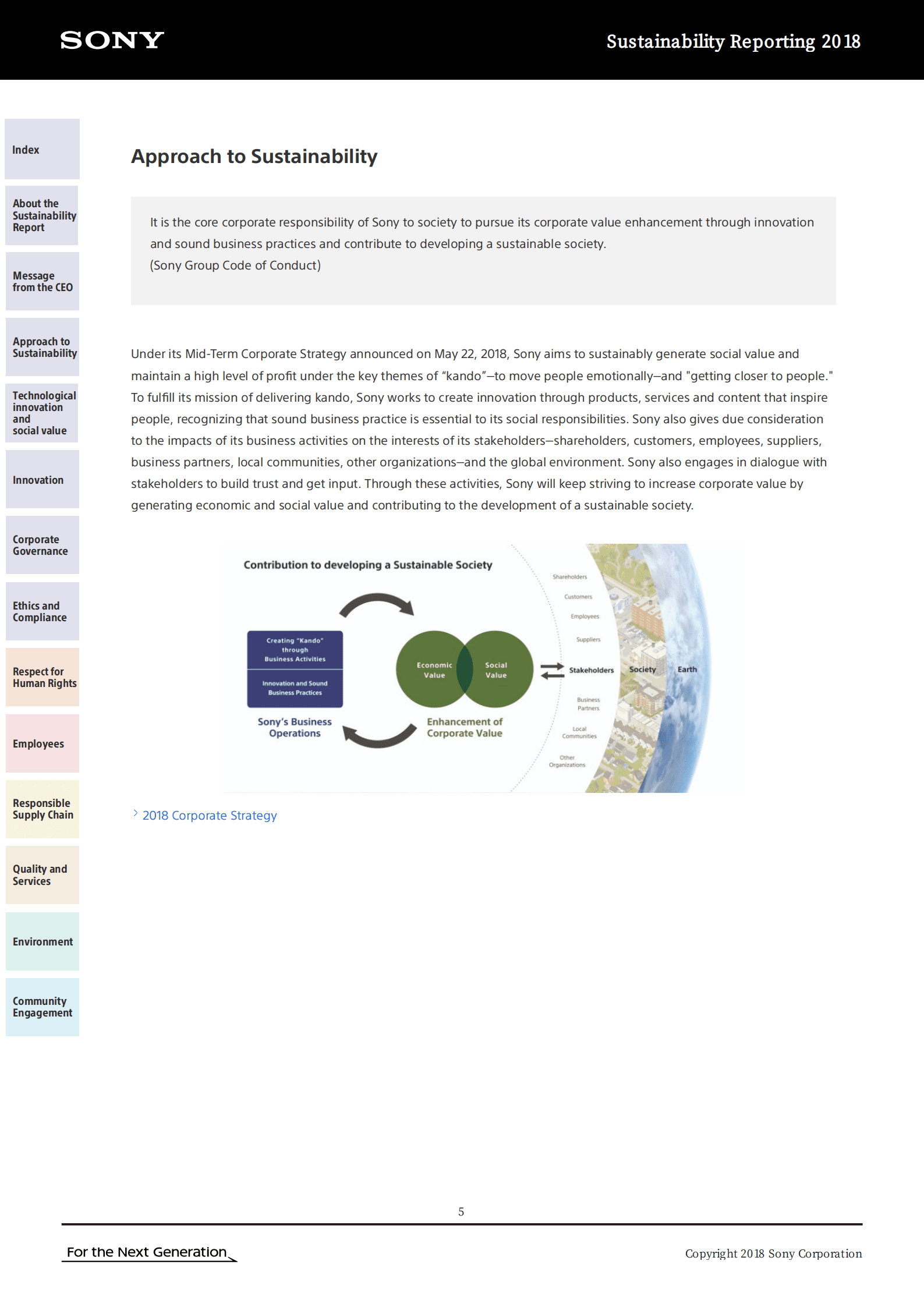 索尼（SONY）2018年可持续发展报告（英文版）.pdf.pdf 第6页